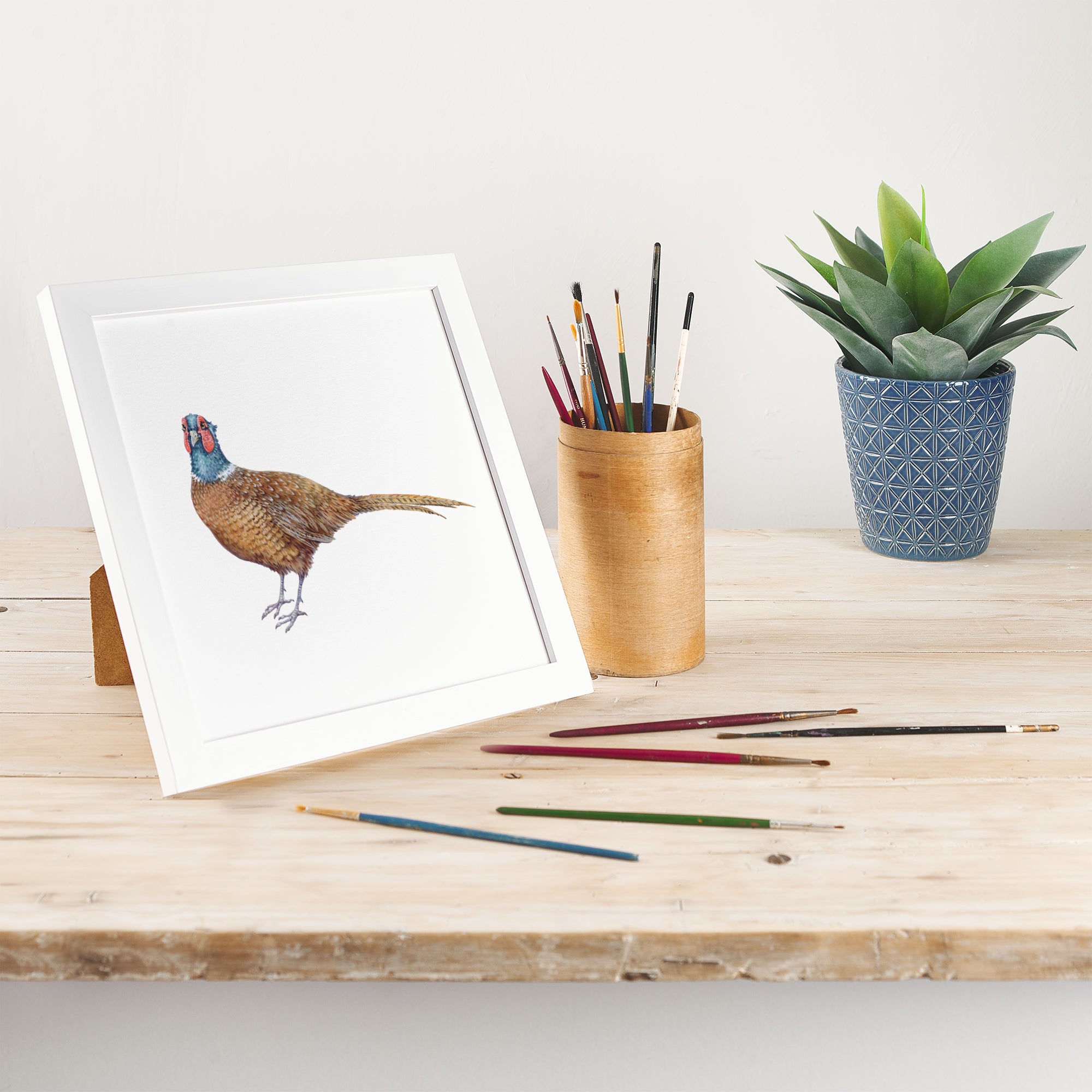 'The Pheasant' Fine Art Framed Print In Luxury Box