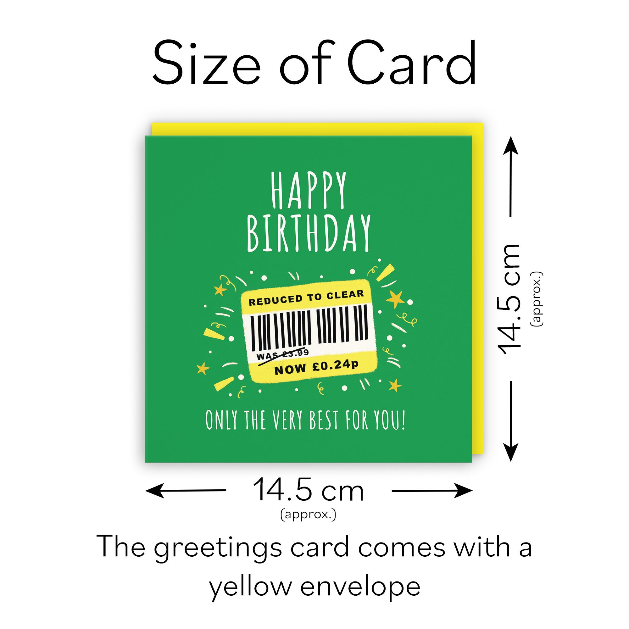 Birthday Card Reduced To Clear Moments - Default Title (BS00001)