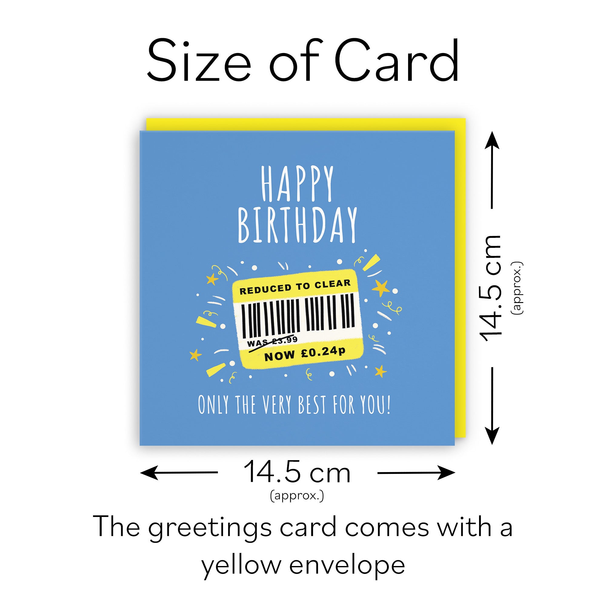 Men's Birthday Card Reduced To Clear Moments - Default Title (BS00002)