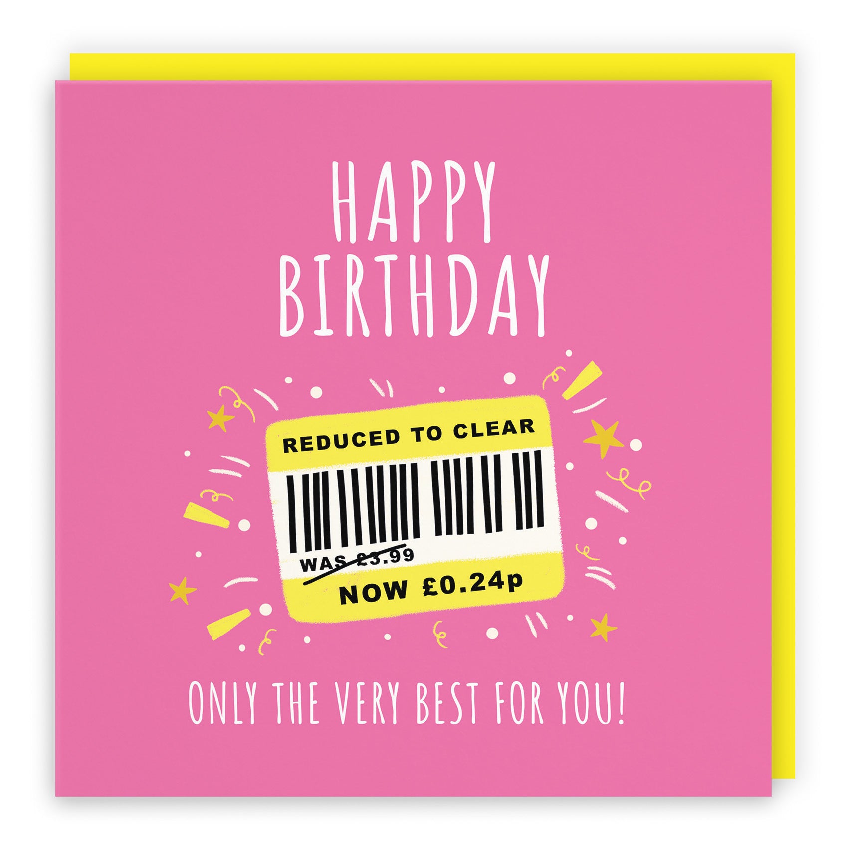 Female Birthday Card Reduced To Clear Moments - Default Title (BS00003)