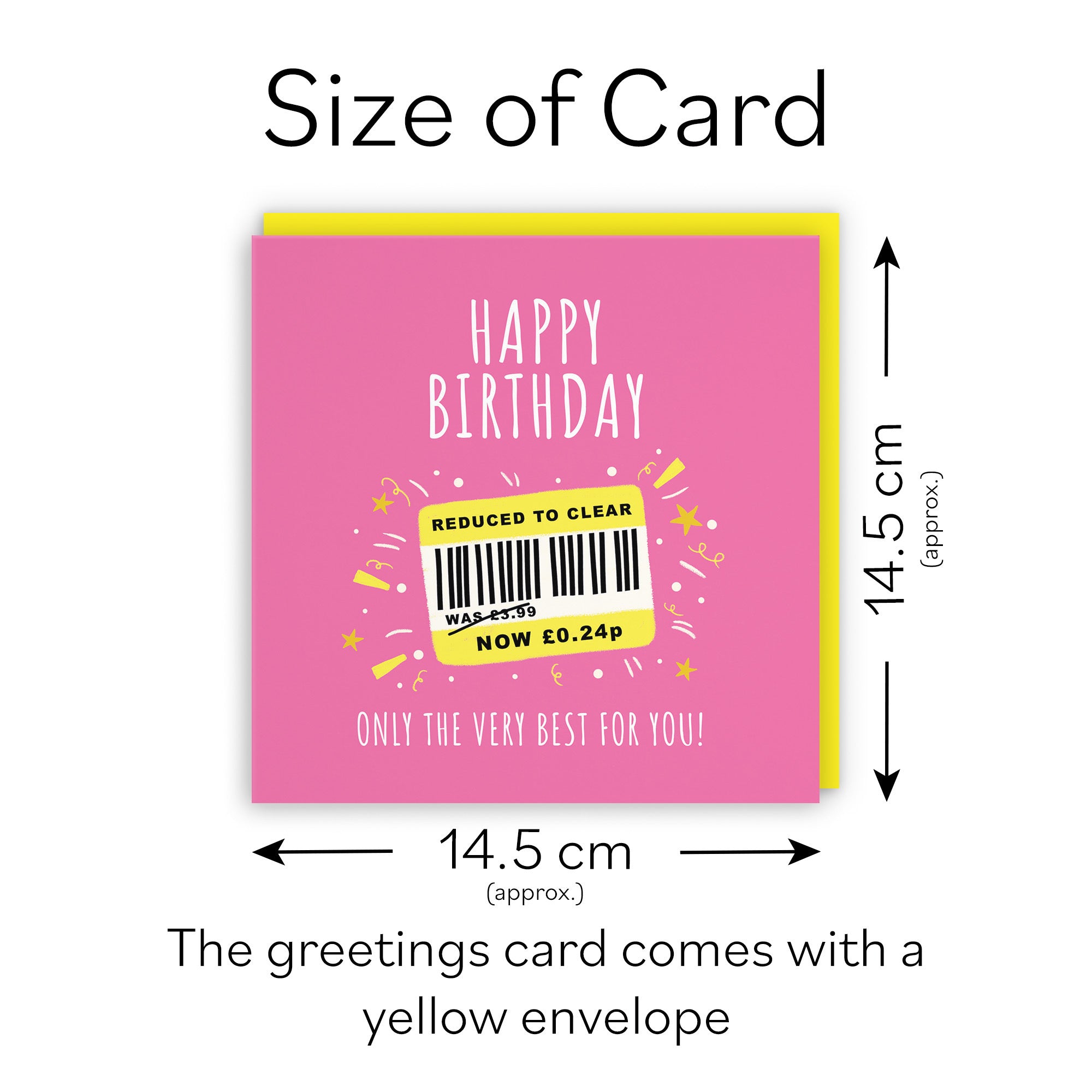 Female Birthday Card Reduced To Clear Moments - Default Title (BS00003)