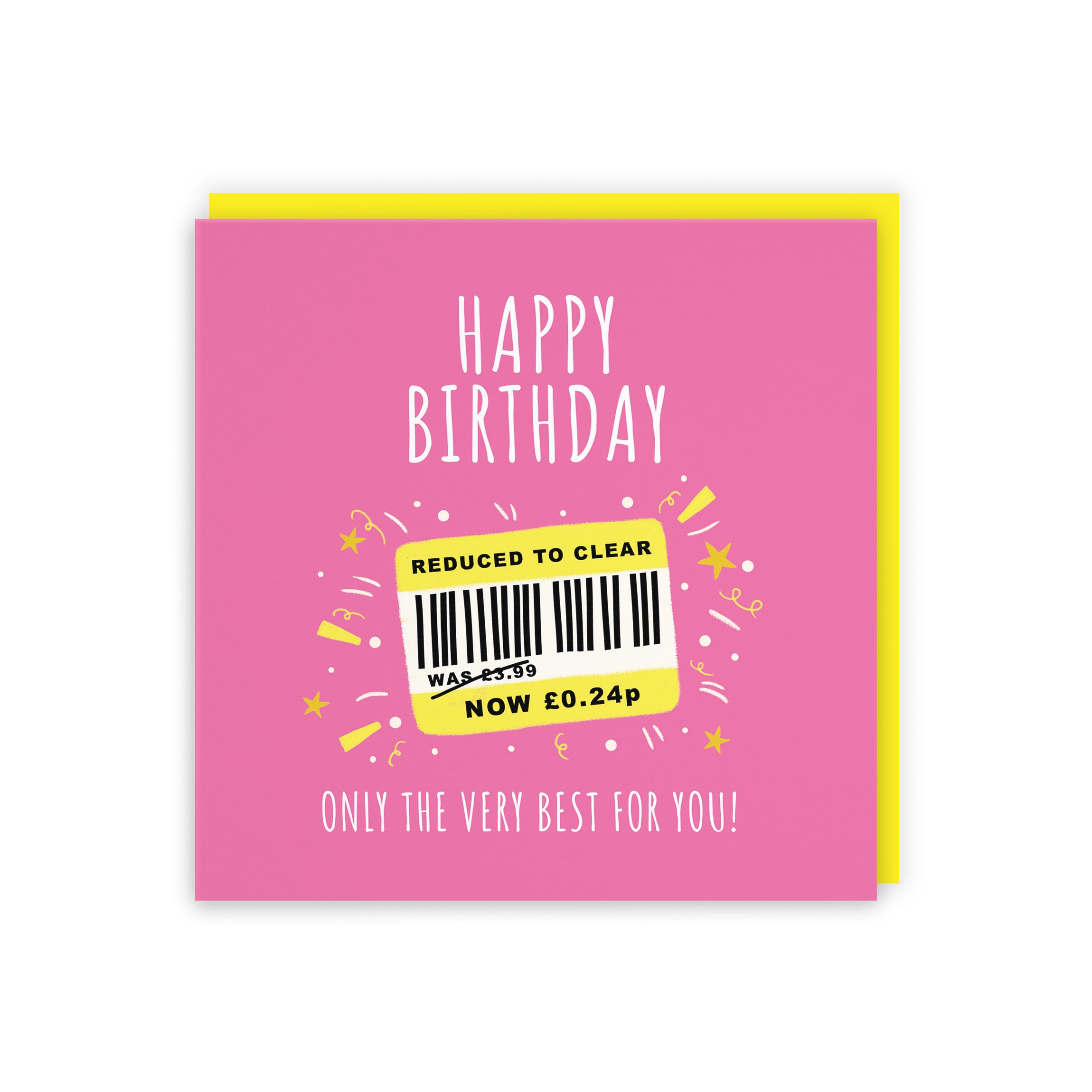 Female Birthday Card Reduced To Clear Moments - Default Title (BS00003)