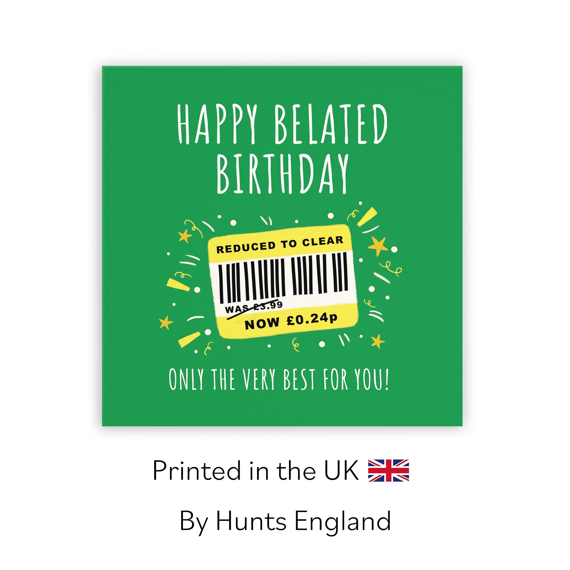 Belated Birthday Card Reduced To Clear Moments - Default Title (BS00004)
