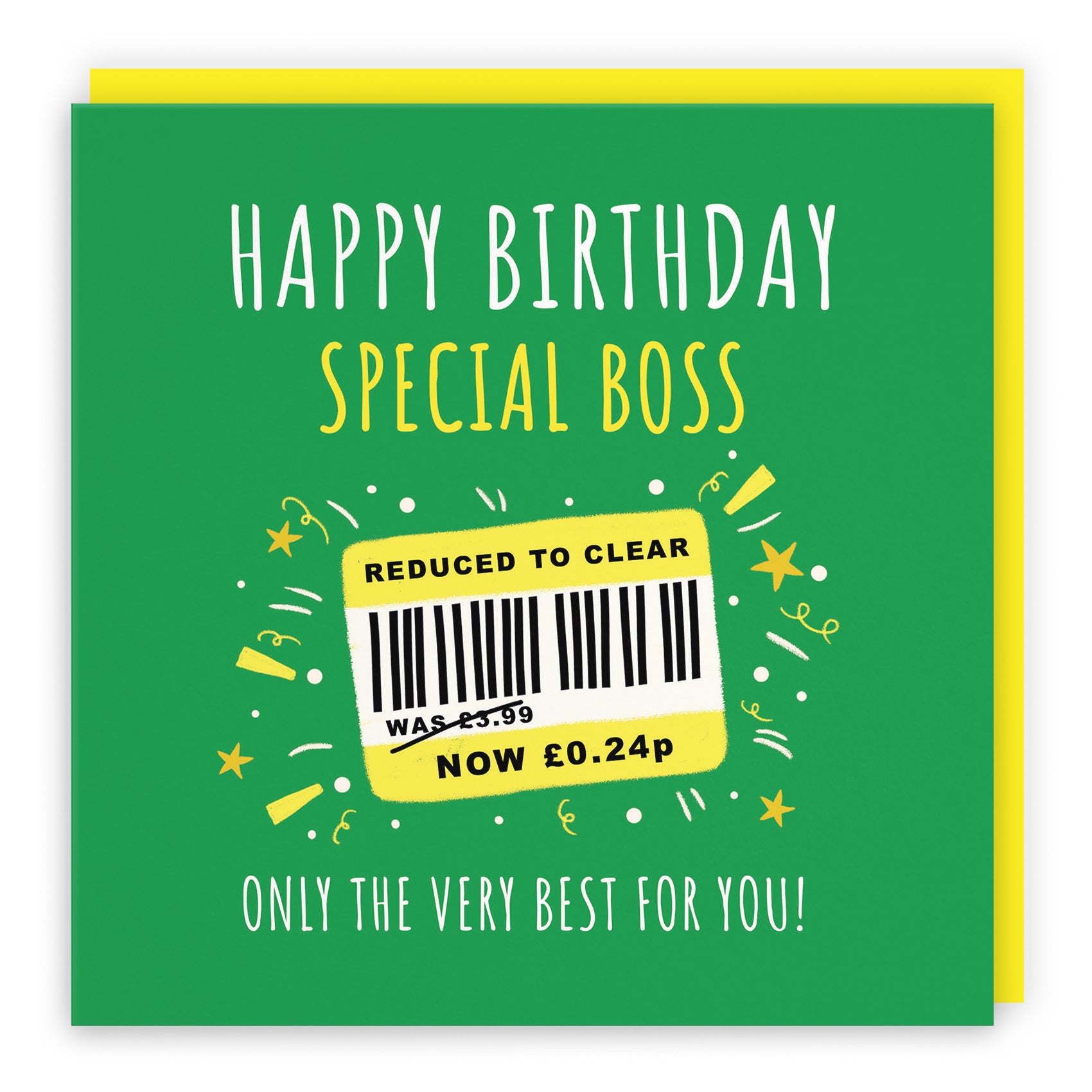 Boss Birthday Card Reduced To Clear Moments - Default Title (BS00006)