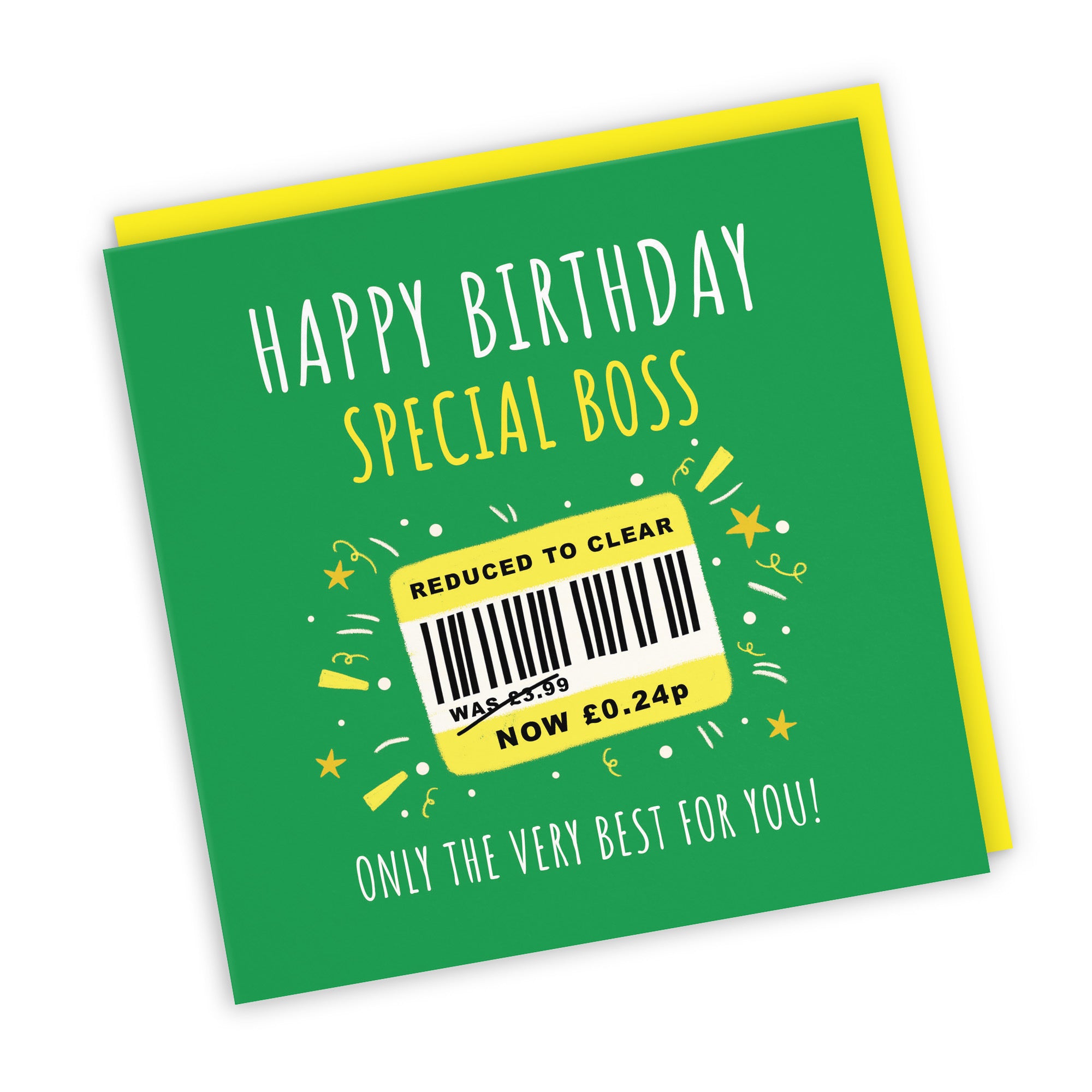 Boss Birthday Card Reduced To Clear Moments - Default Title (BS00006)
