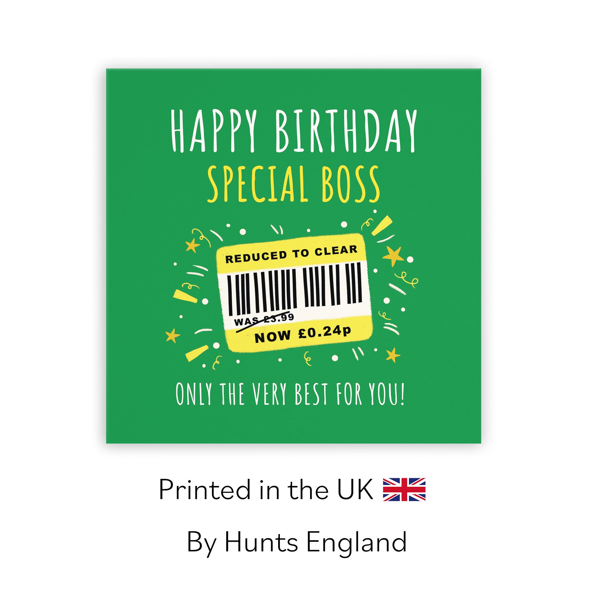 Boss Birthday Card Reduced To Clear Moments - Default Title (BS00006)