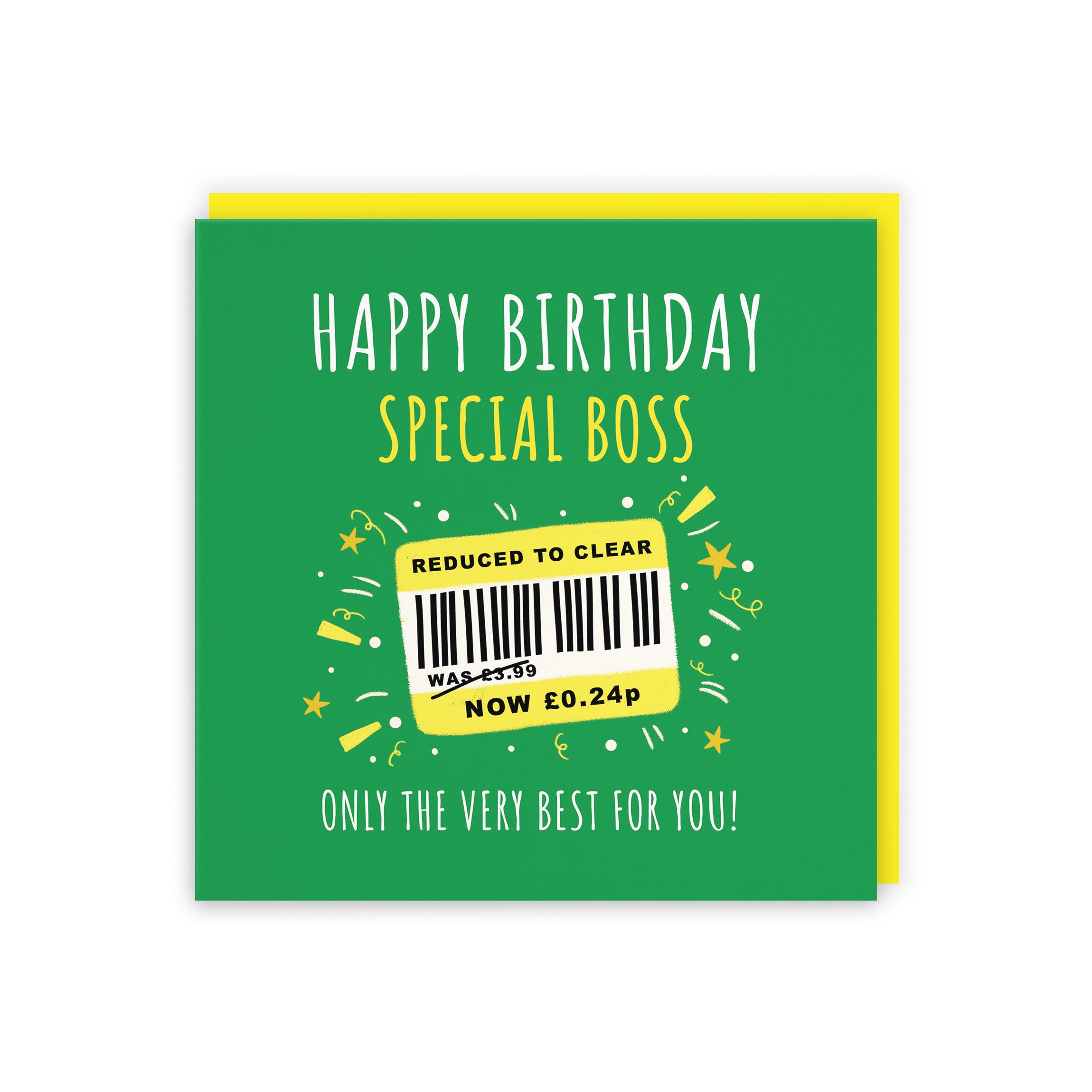 Boss Birthday Card Reduced To Clear Moments - Default Title (BS00006)