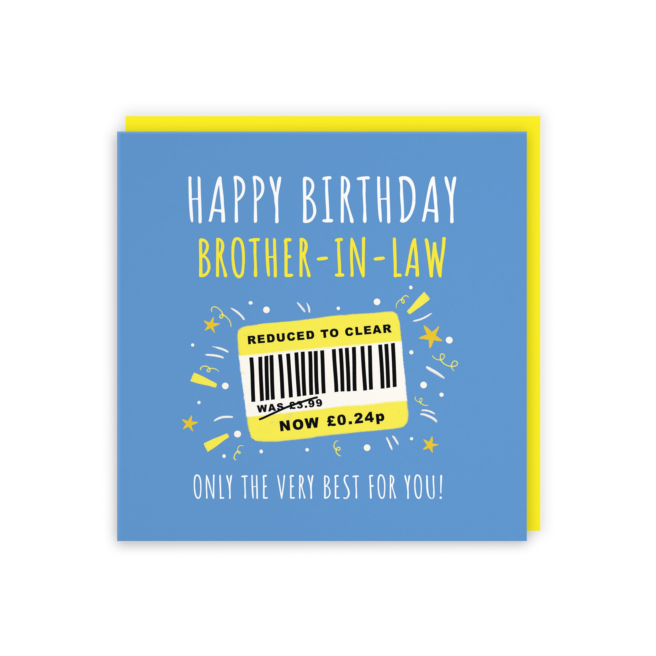 Brother-in-Law Birthday Card Reduced To Clear Moments - Default Title (BS00009)