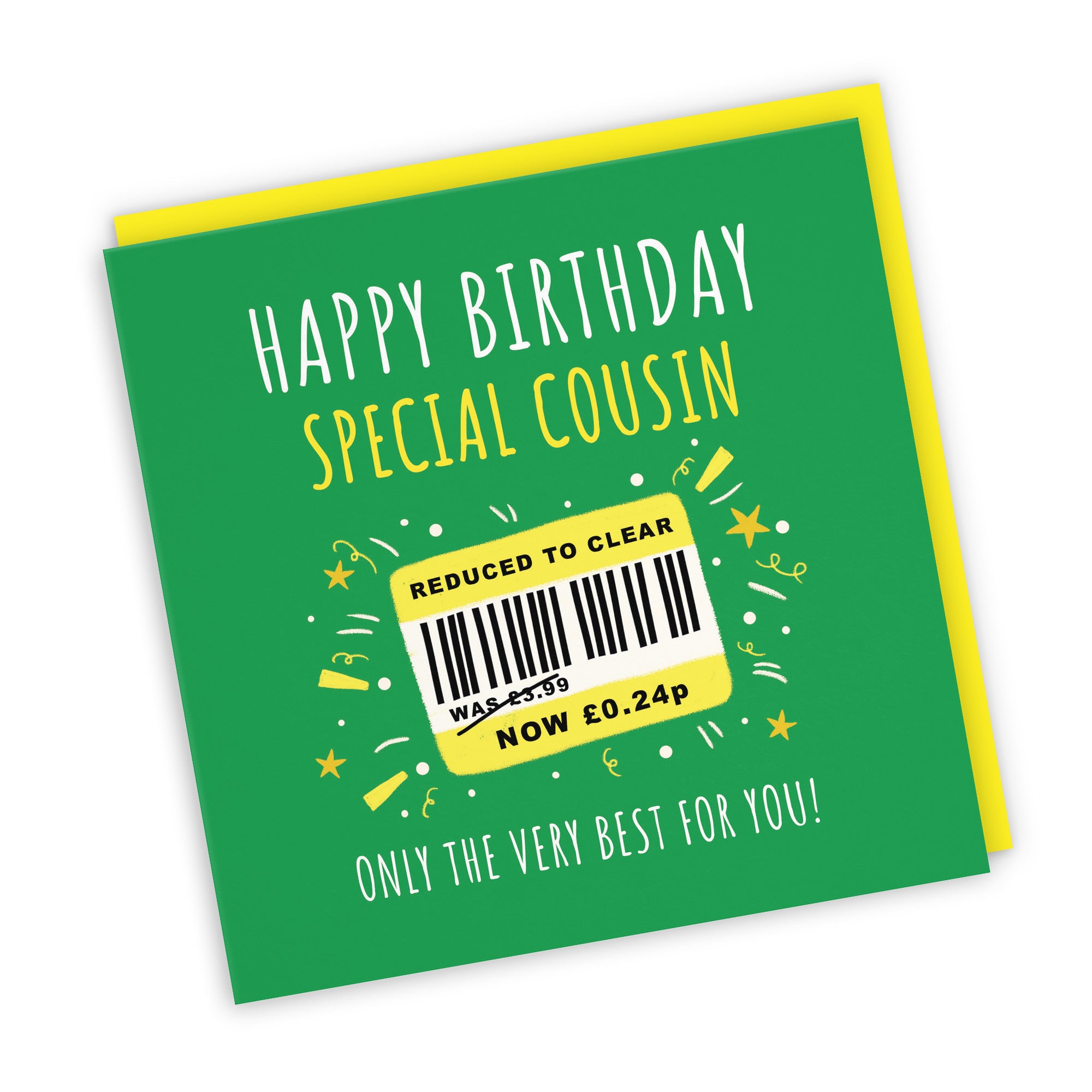Cousin Birthday Card Reduced To Clear Moments - Default Title (BS00010)