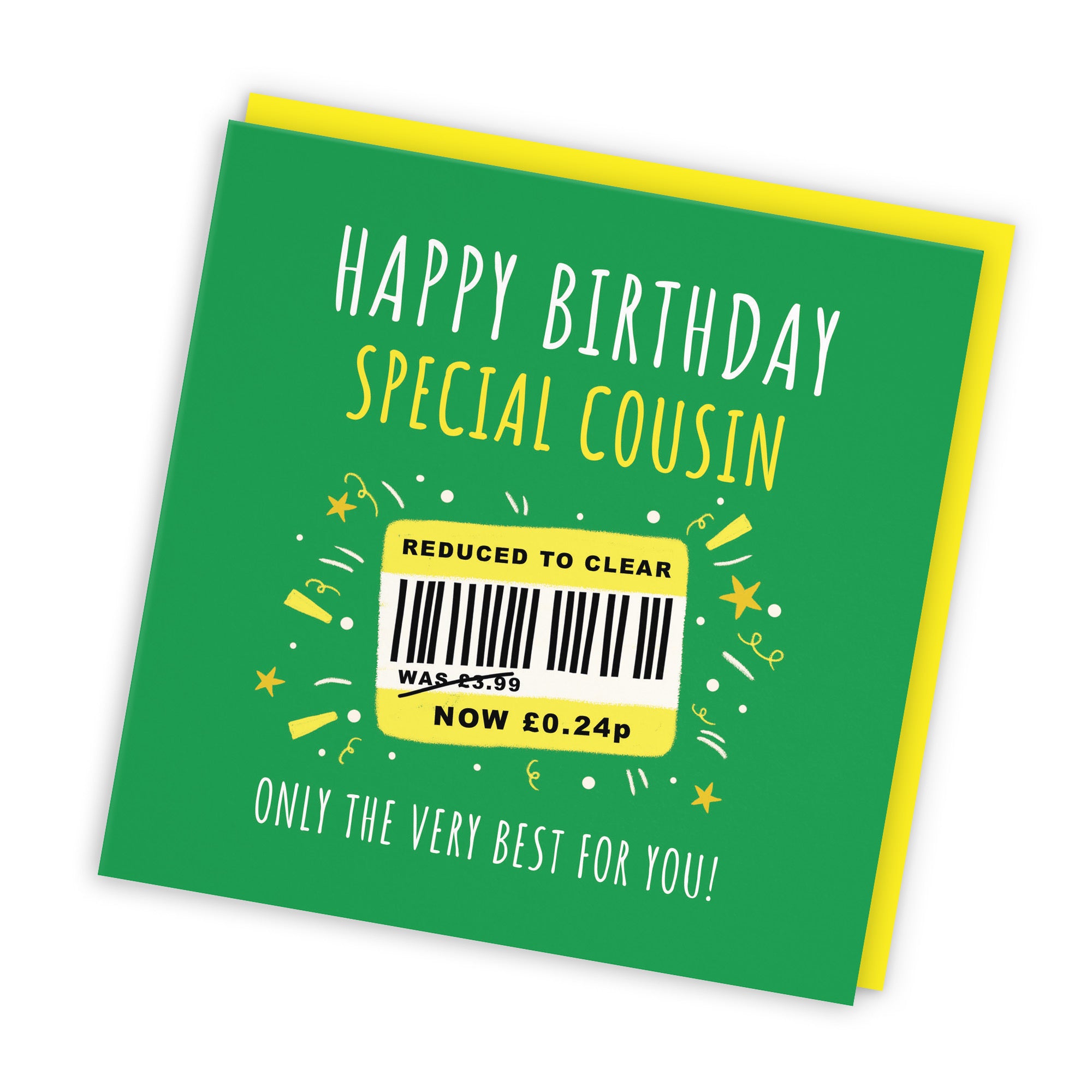 Cousin Birthday Card Reduced To Clear Moments - Default Title (BS00010)