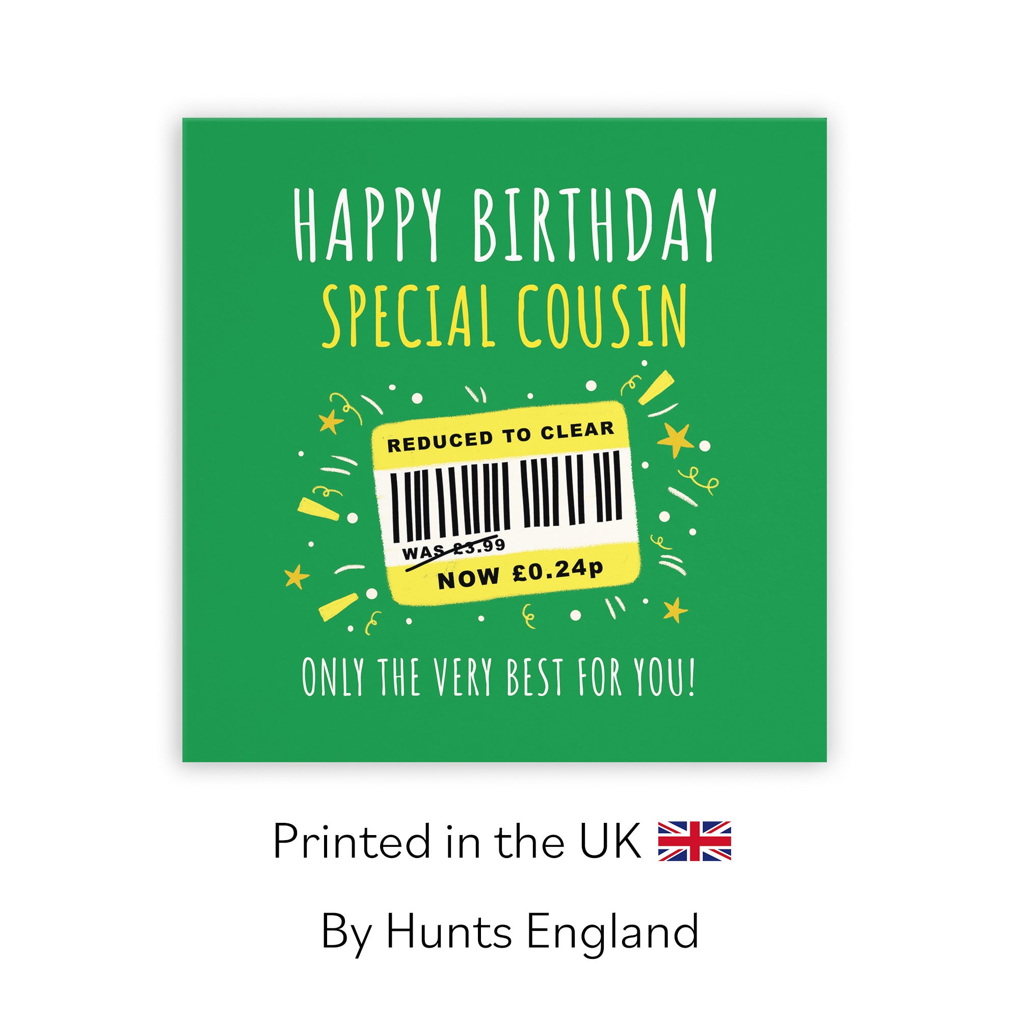 Cousin Birthday Card Reduced To Clear Moments - Default Title (BS00010)