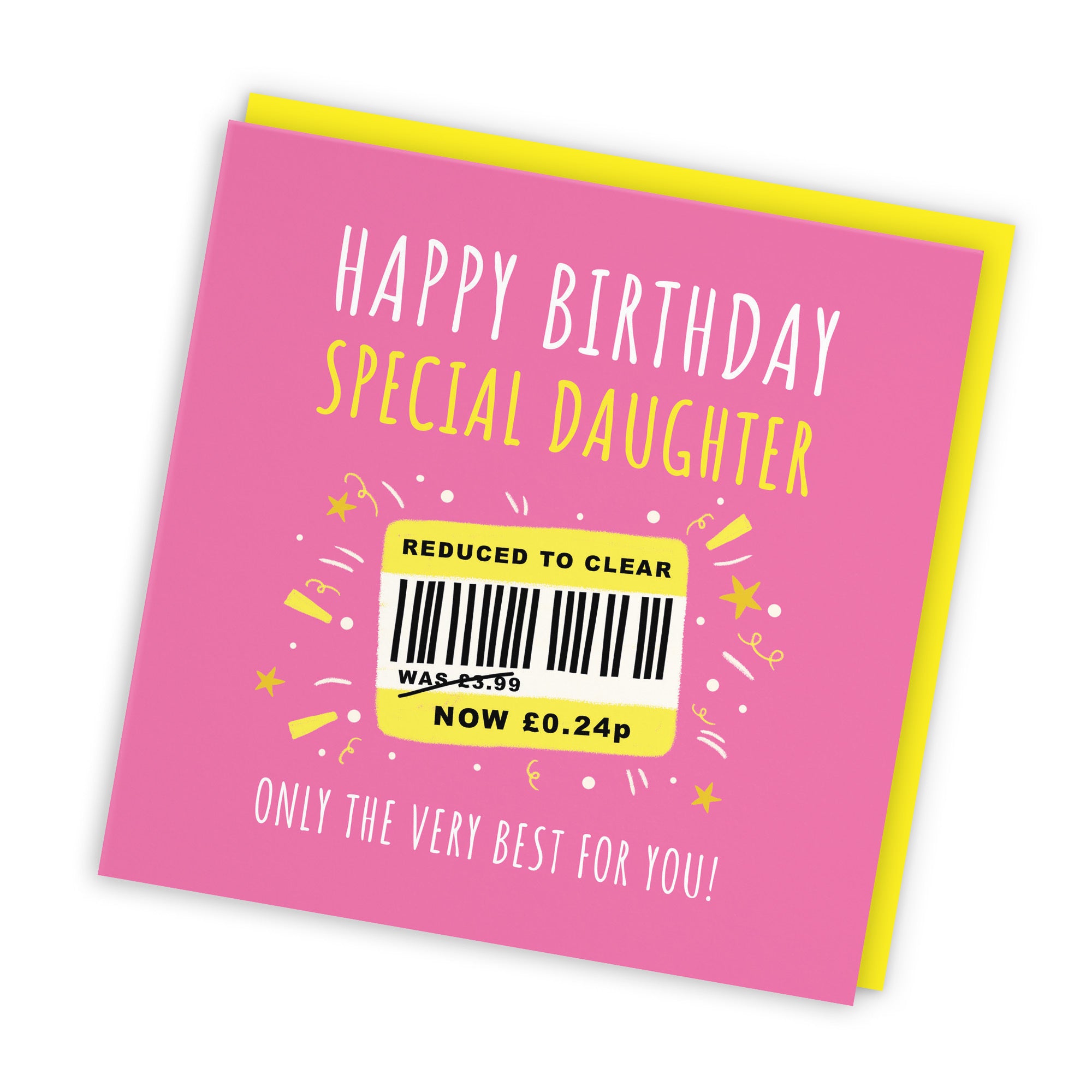 Daughter Birthday Card Reduced To Clear Moments - Default Title (BS00012)