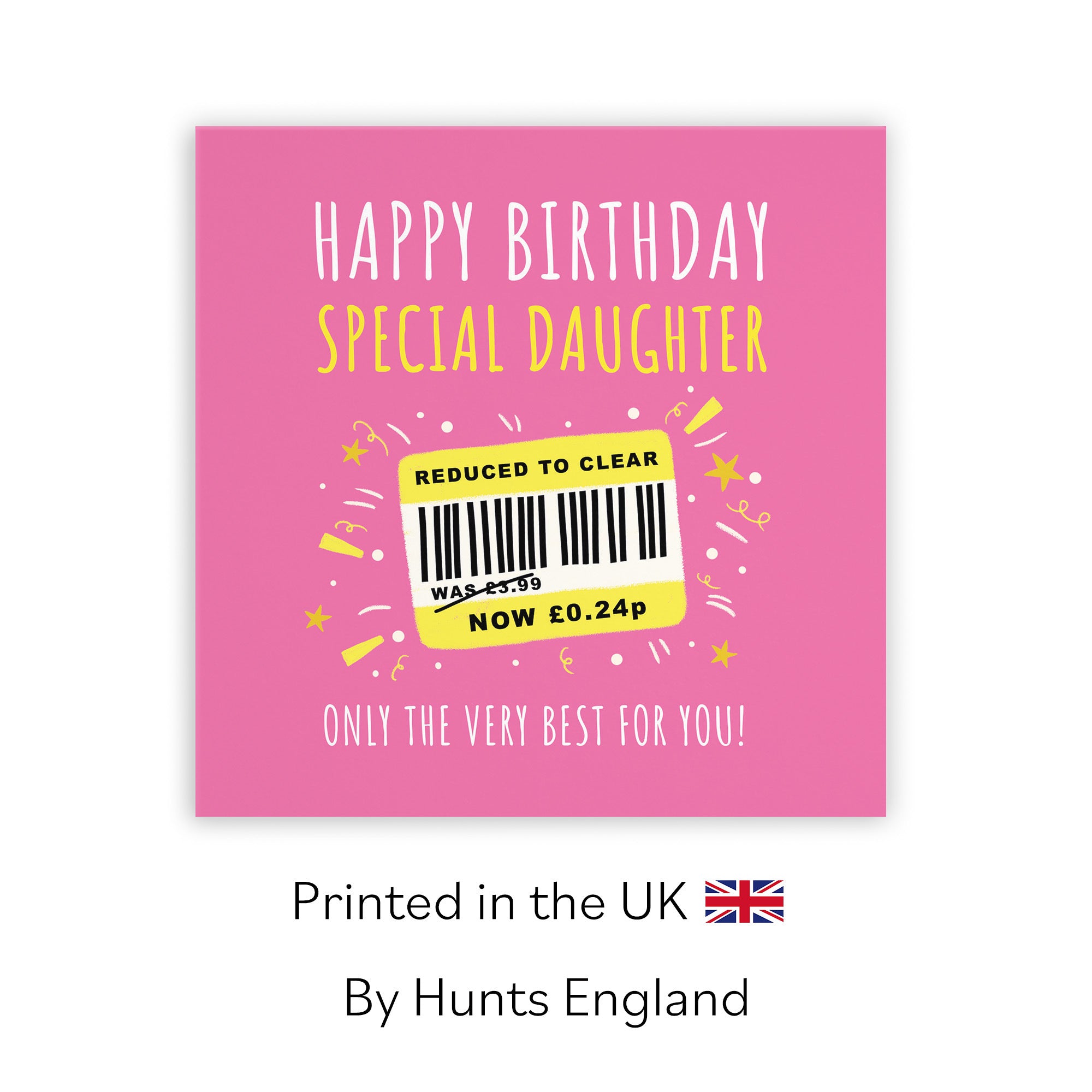 Daughter Birthday Card Reduced To Clear Moments - Default Title (BS00012)