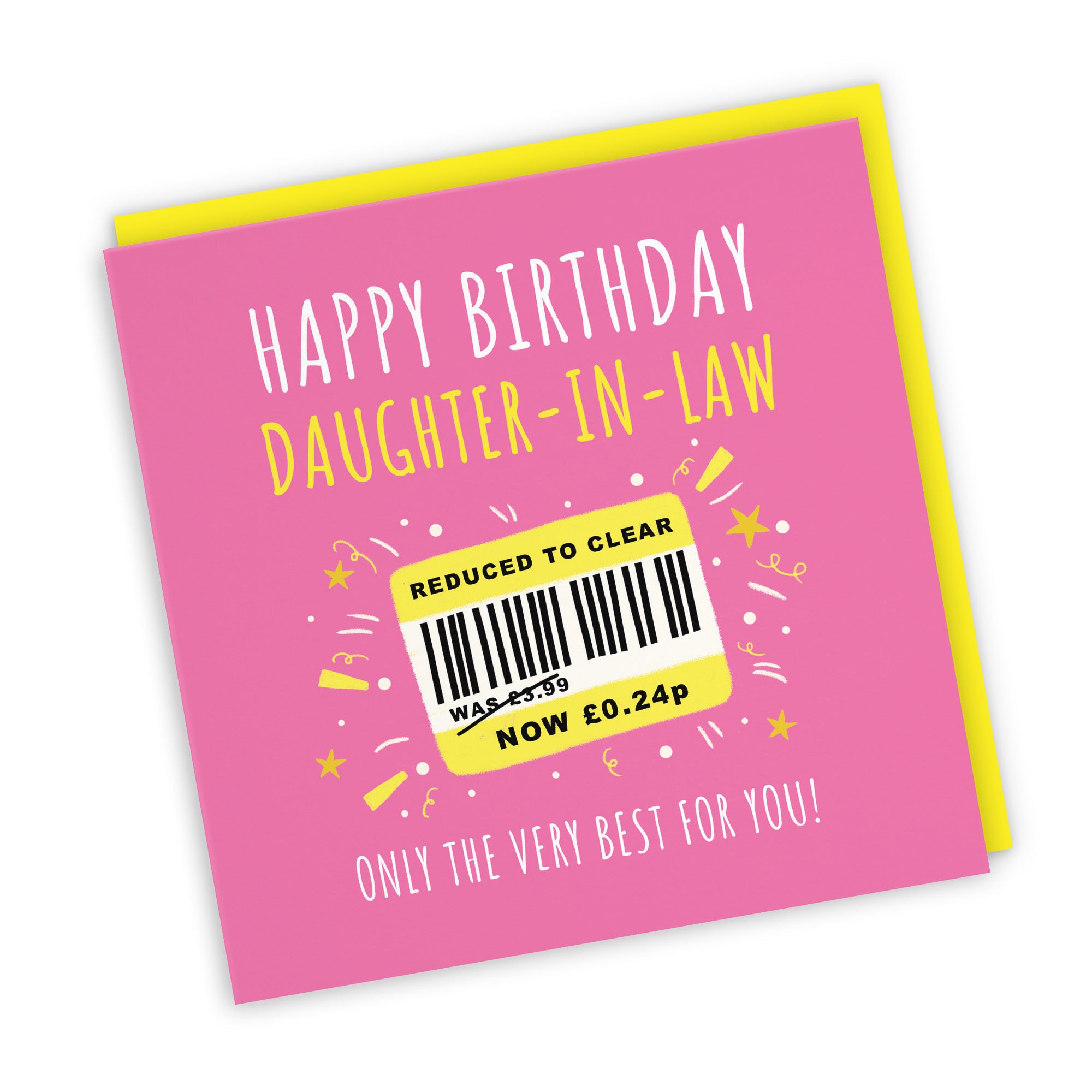 Daughter-in-Law Birthday Card Reduced To Clear Moments - Default Title (BS00013)