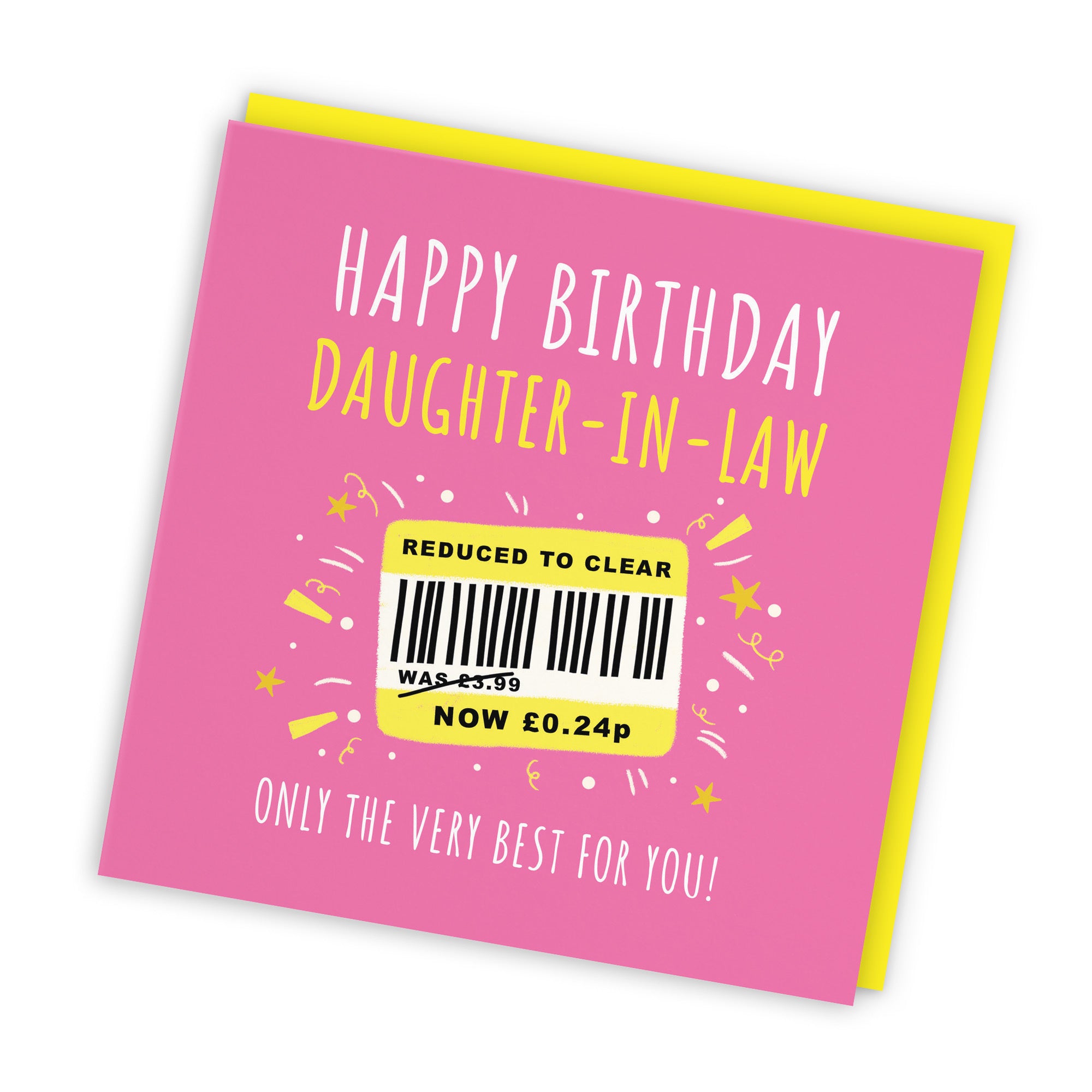 Daughter-in-Law Birthday Card Reduced To Clear Moments - Default Title (BS00013)