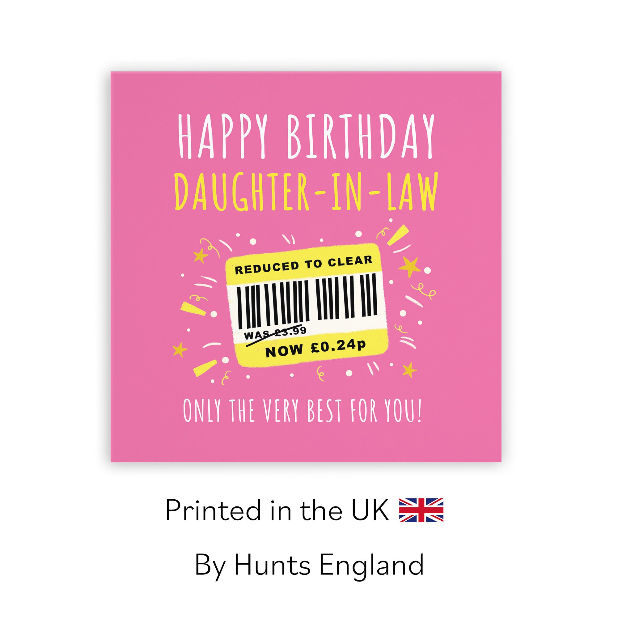 Daughter-in-Law Birthday Card Reduced To Clear Moments - Default Title (BS00013)