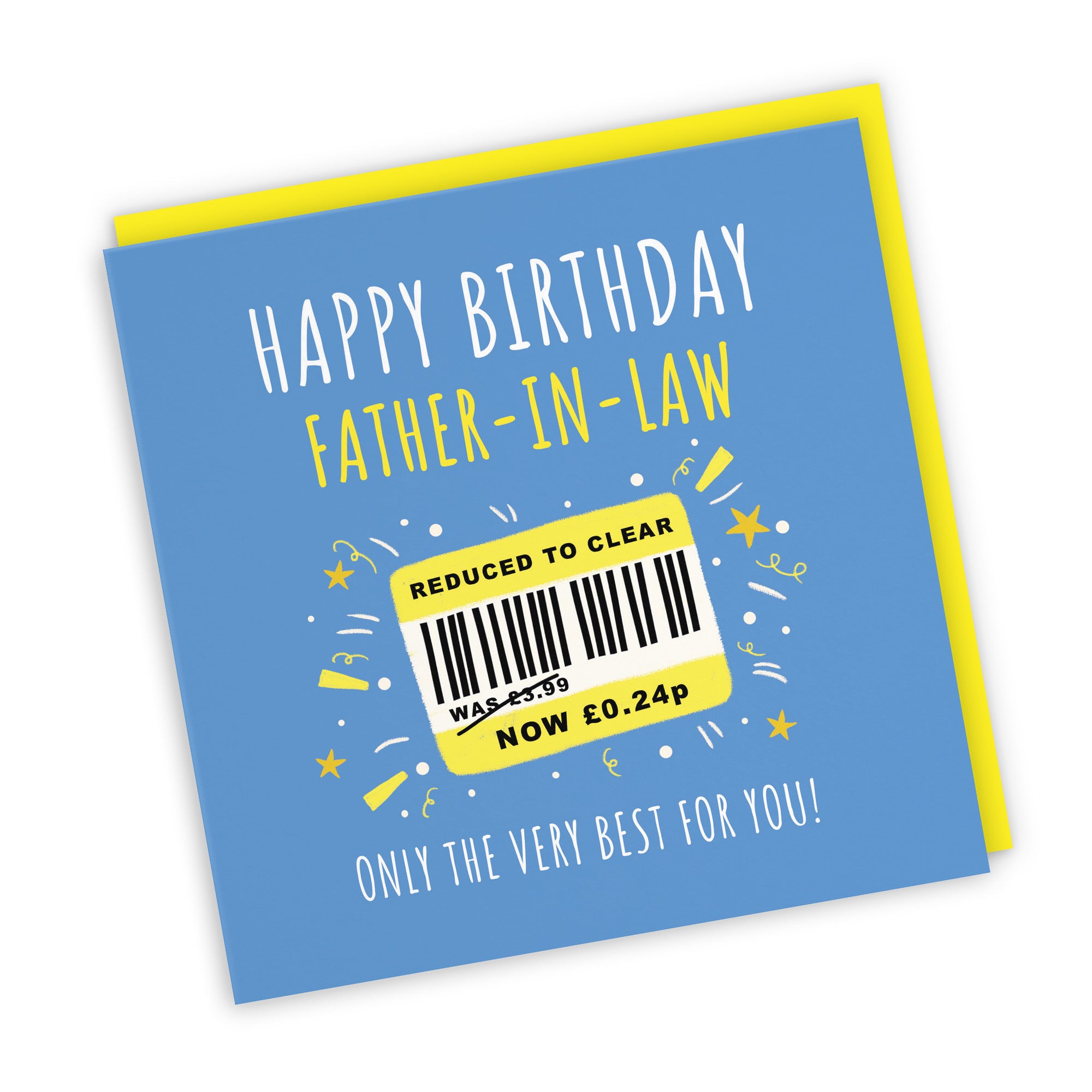 Father-in-Law Birthday Card Reduced To Clear Moments - Default Title (BS00014)