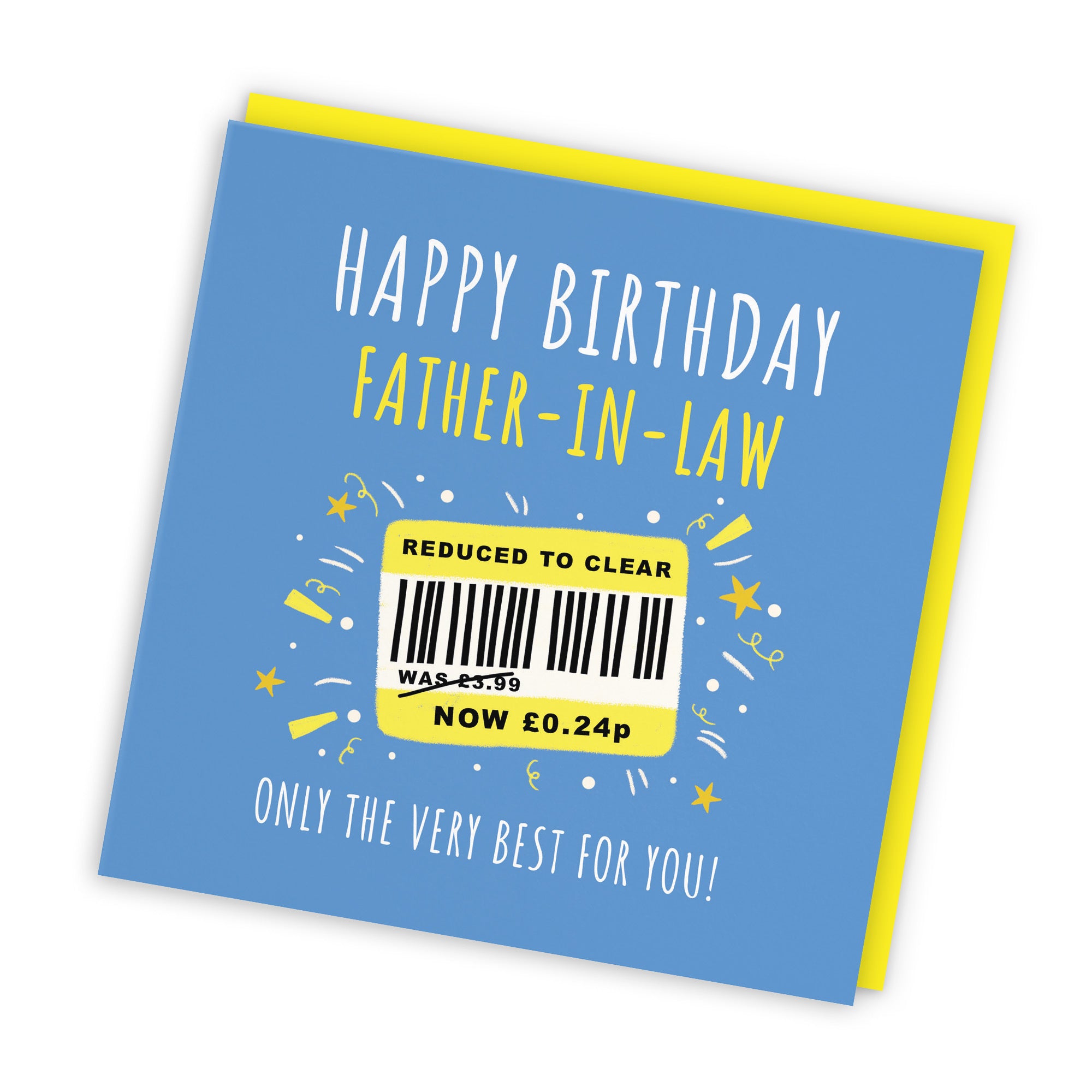 Father-in-Law Birthday Card Reduced To Clear Moments - Default Title (BS00014)