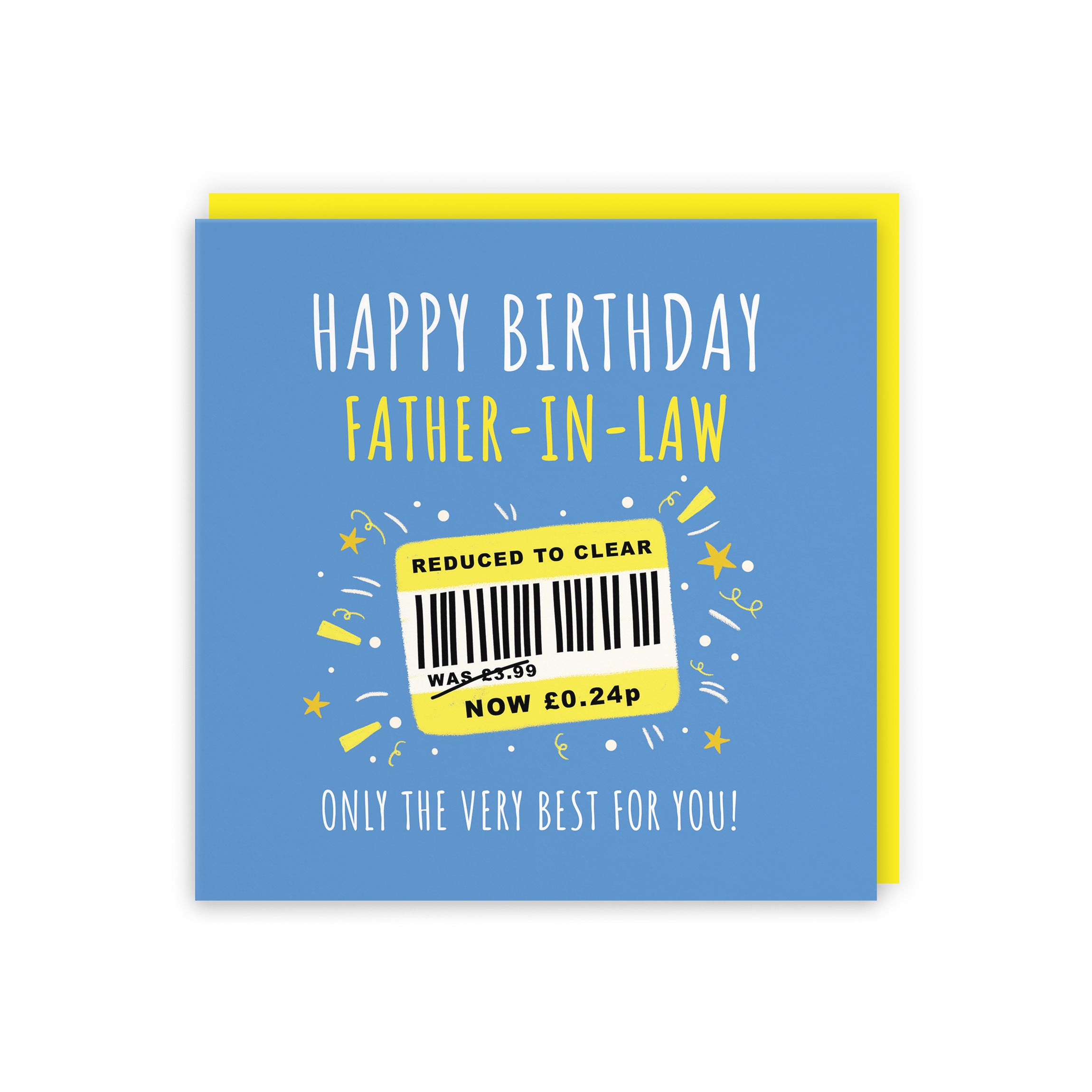 Father-in-Law Birthday Card Reduced To Clear Moments - Default Title (BS00014)