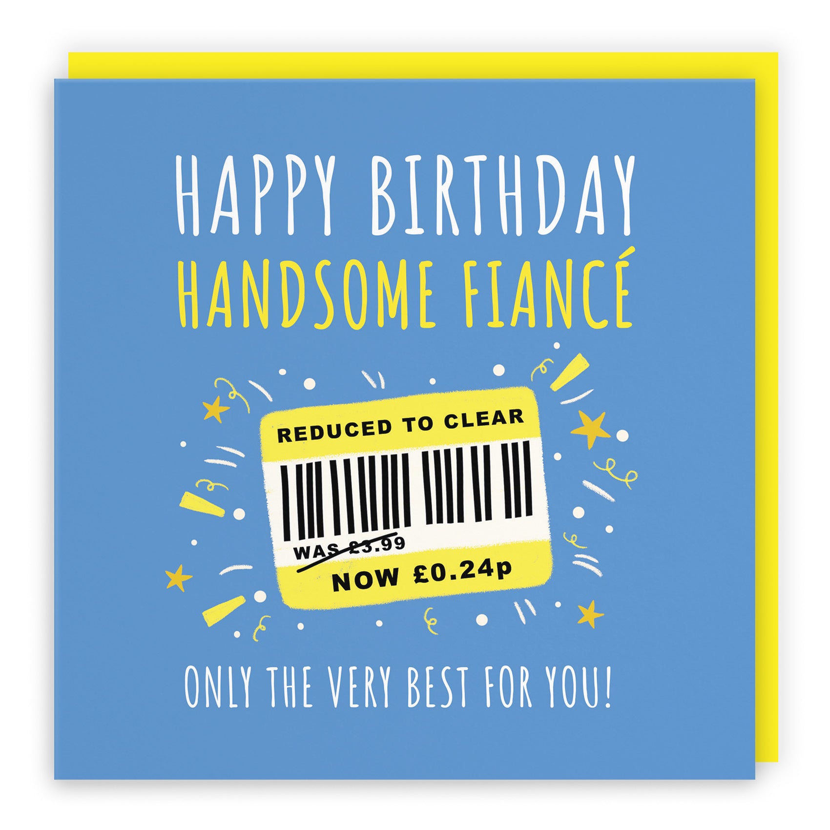 Fiancé Birthday Card Reduced To Clear Moments - Default Title (BS00015)