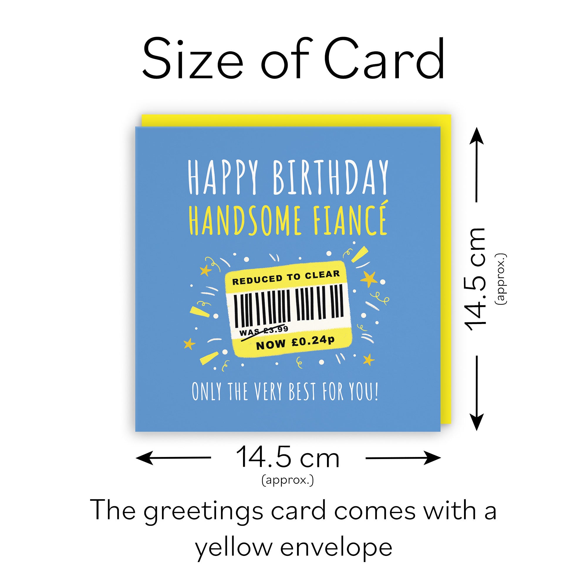 Fiancé Birthday Card Reduced To Clear Moments - Default Title (BS00015)