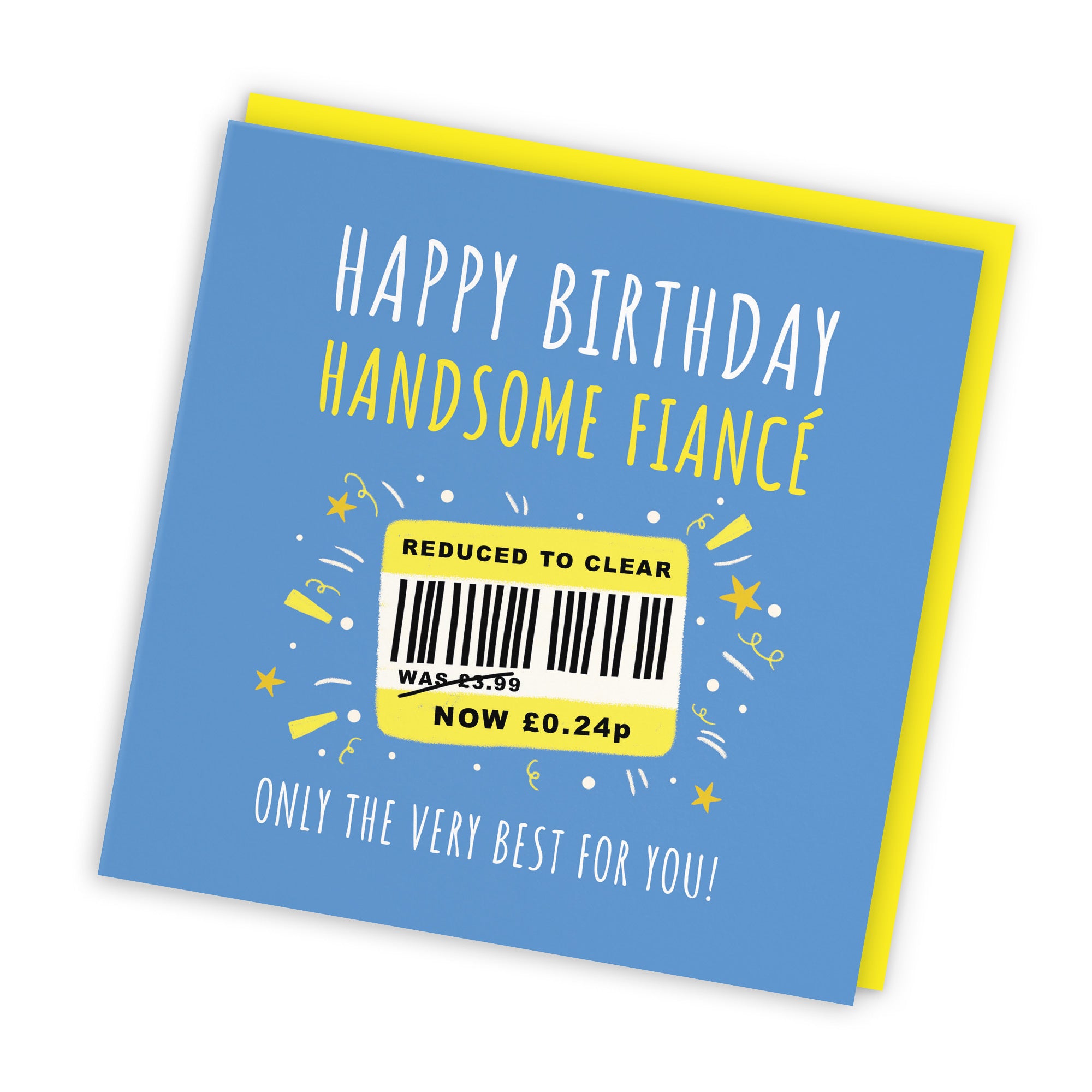 Fiancé Birthday Card Reduced To Clear Moments - Default Title (BS00015)