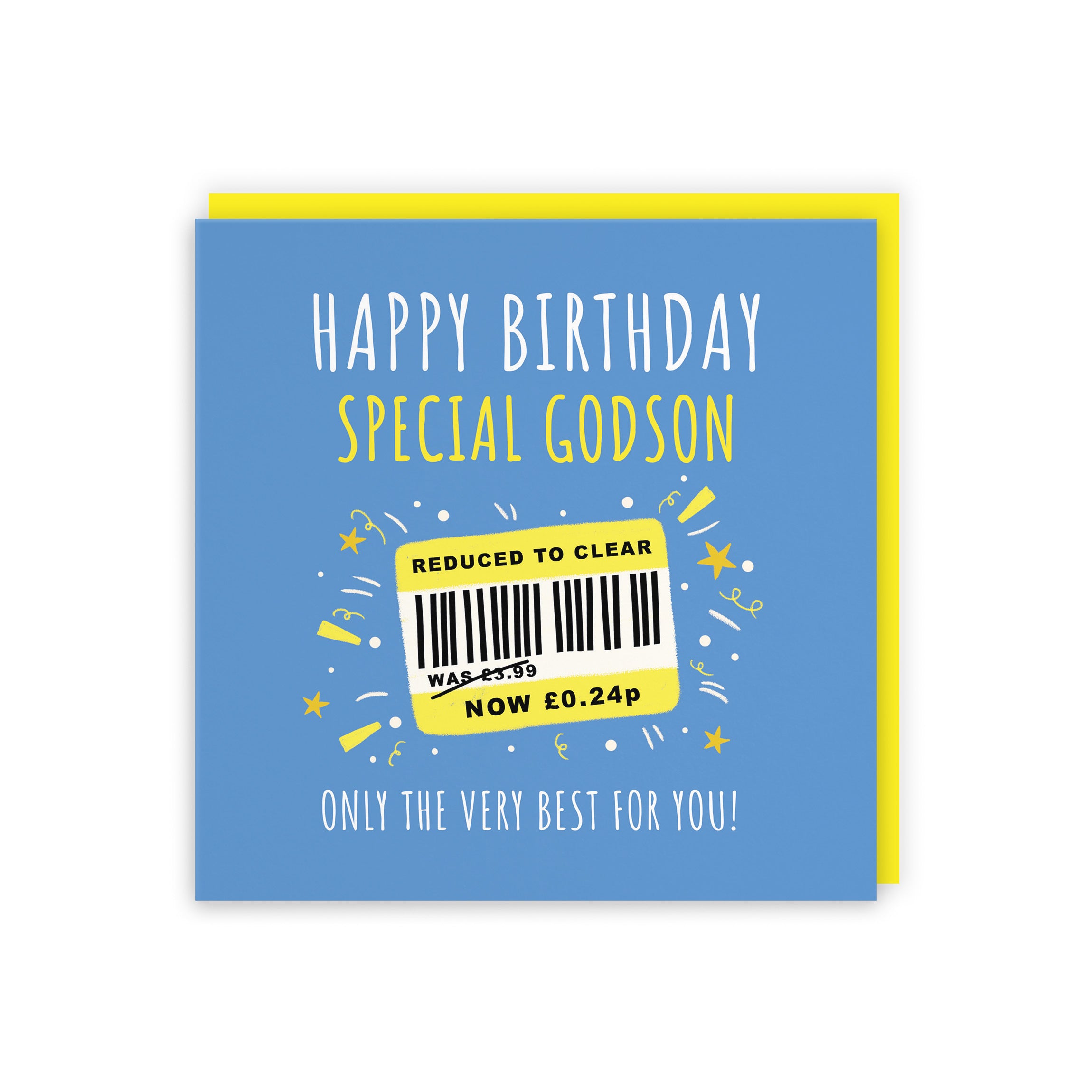 Godson Birthday Card Reduced To Clear Moments - Default Title (BS00018)