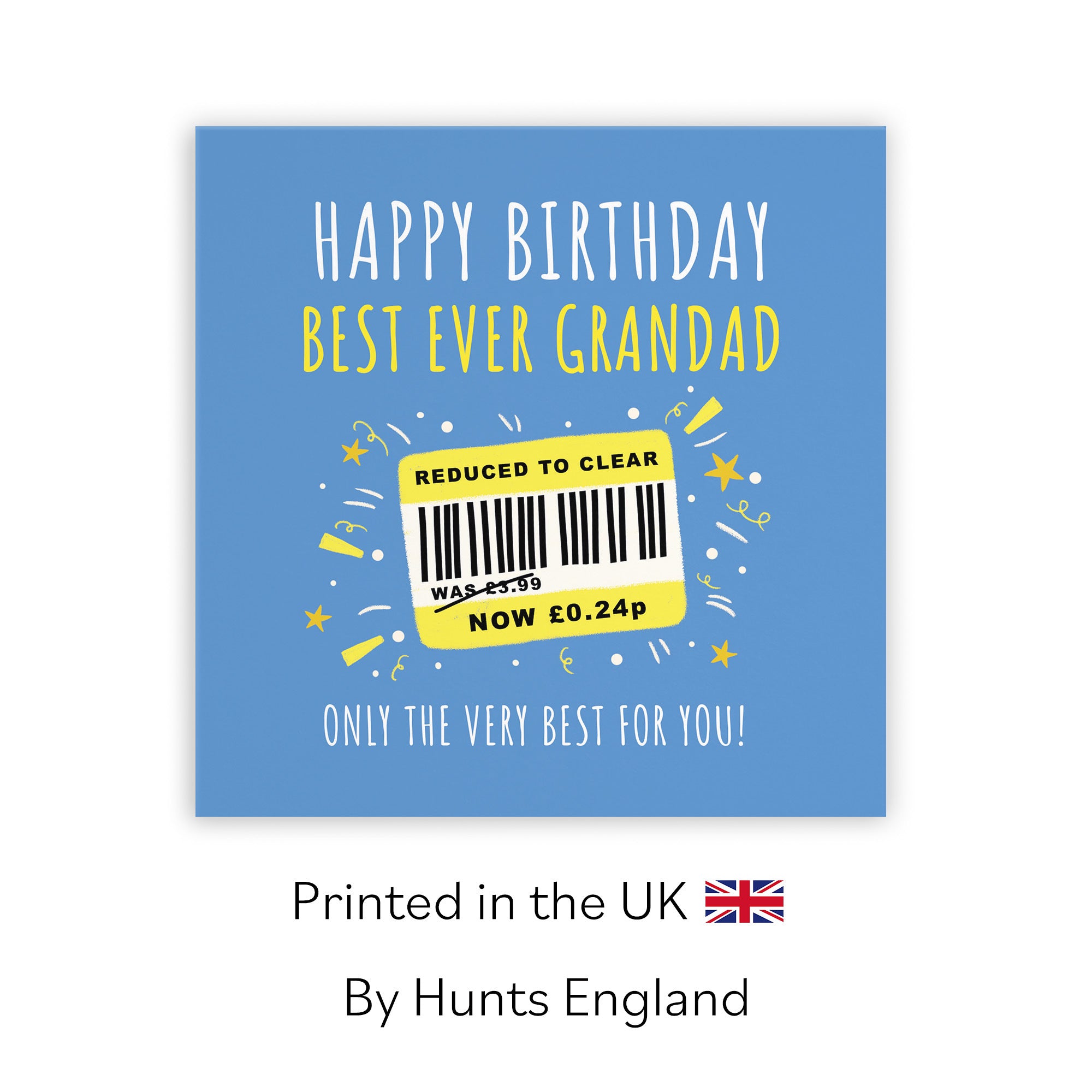 Grandad Birthday Card Reduced To Clear Moments - Default Title (BS00019)