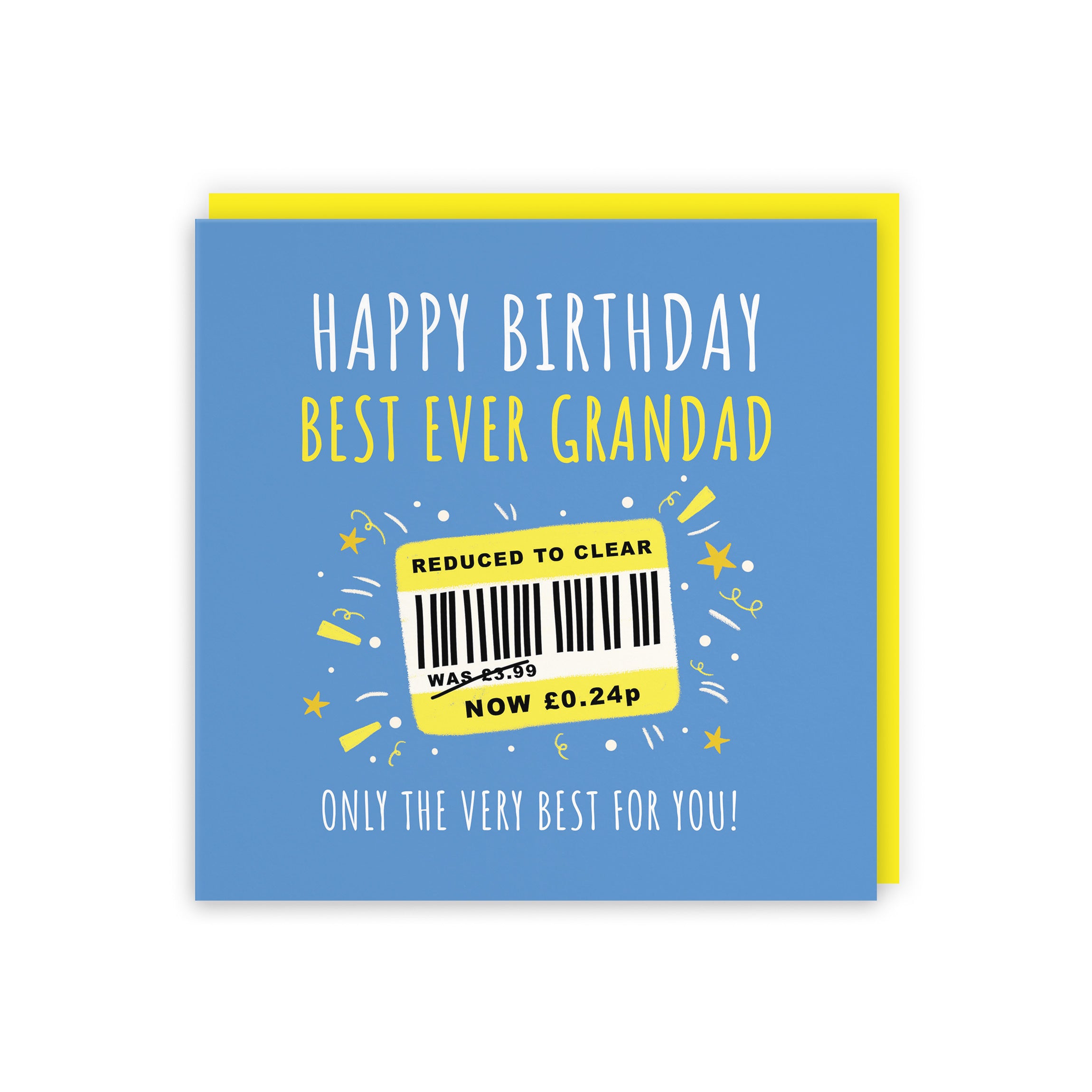 Grandad Birthday Card Reduced To Clear Moments - Default Title (BS00019)