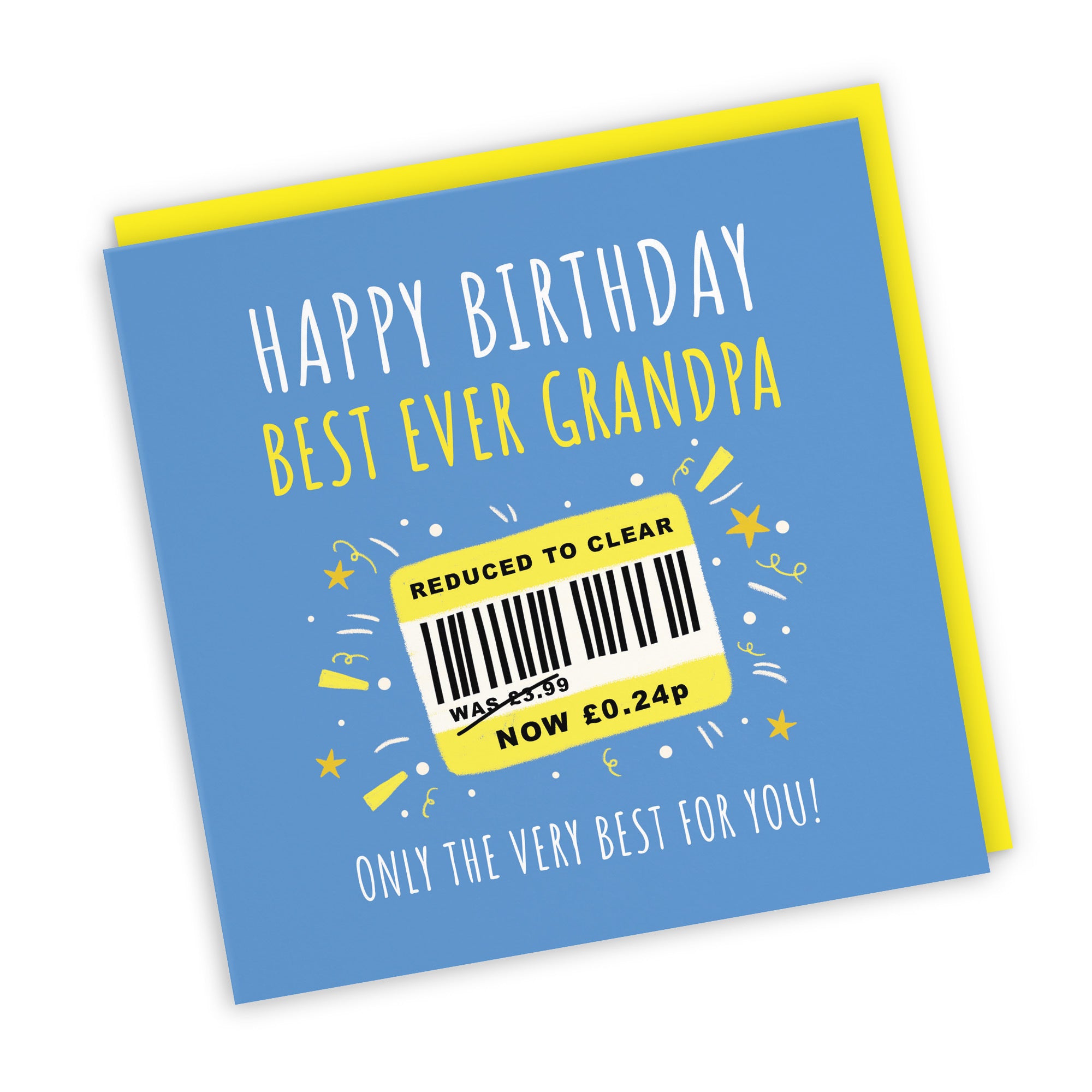 Grandpa Birthday Card Reduced To Clear Moments - Default Title (BS00020)