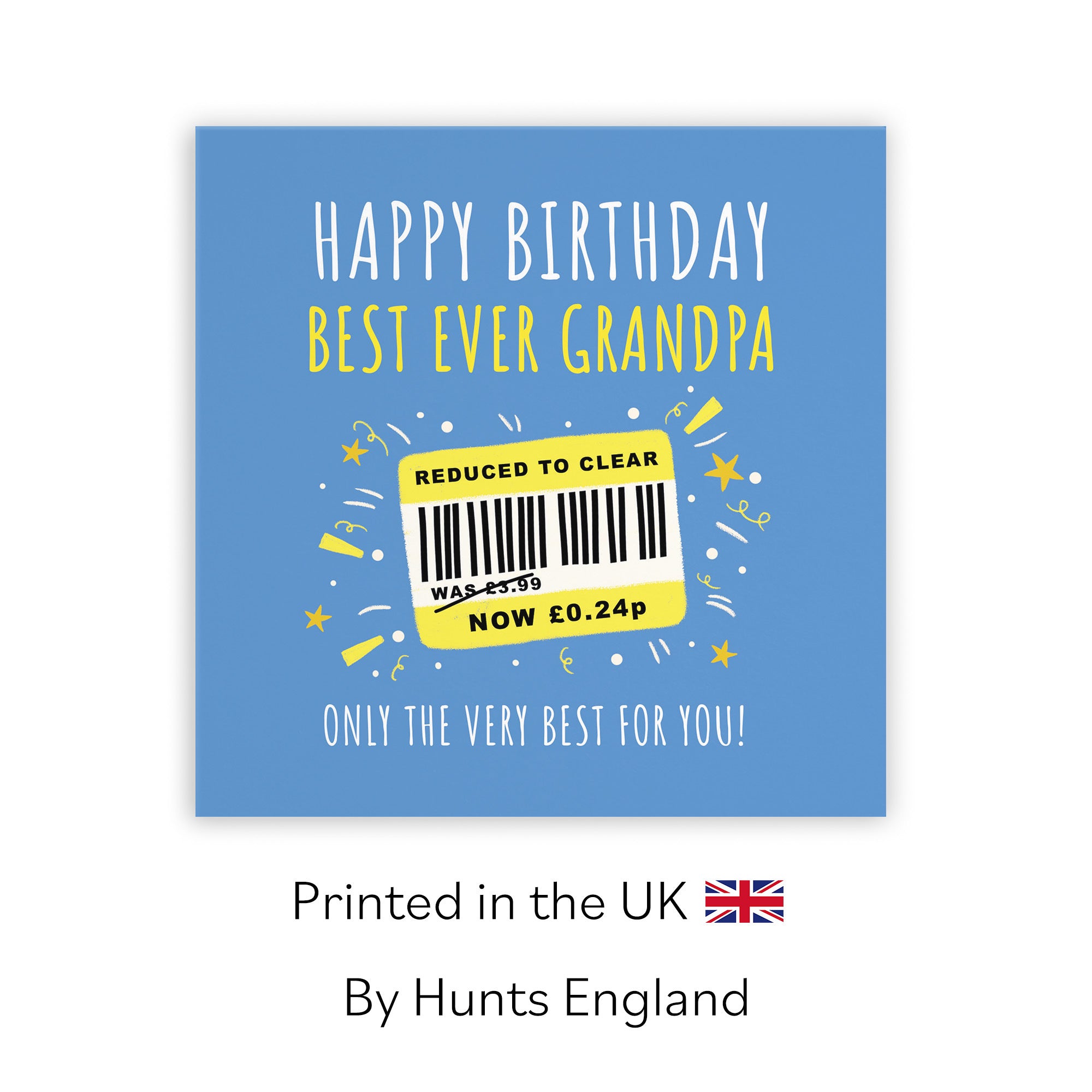 Grandpa Birthday Card Reduced To Clear Moments - Default Title (BS00020)
