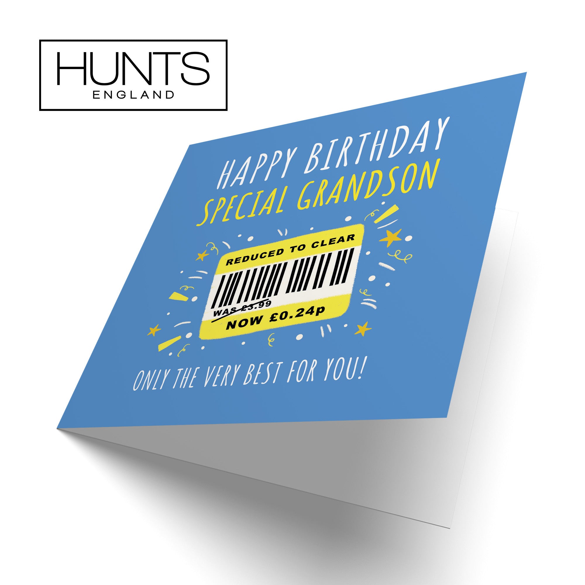 Grandson Birthday Card Reduced To Clear Moments - Default Title (BS00021)