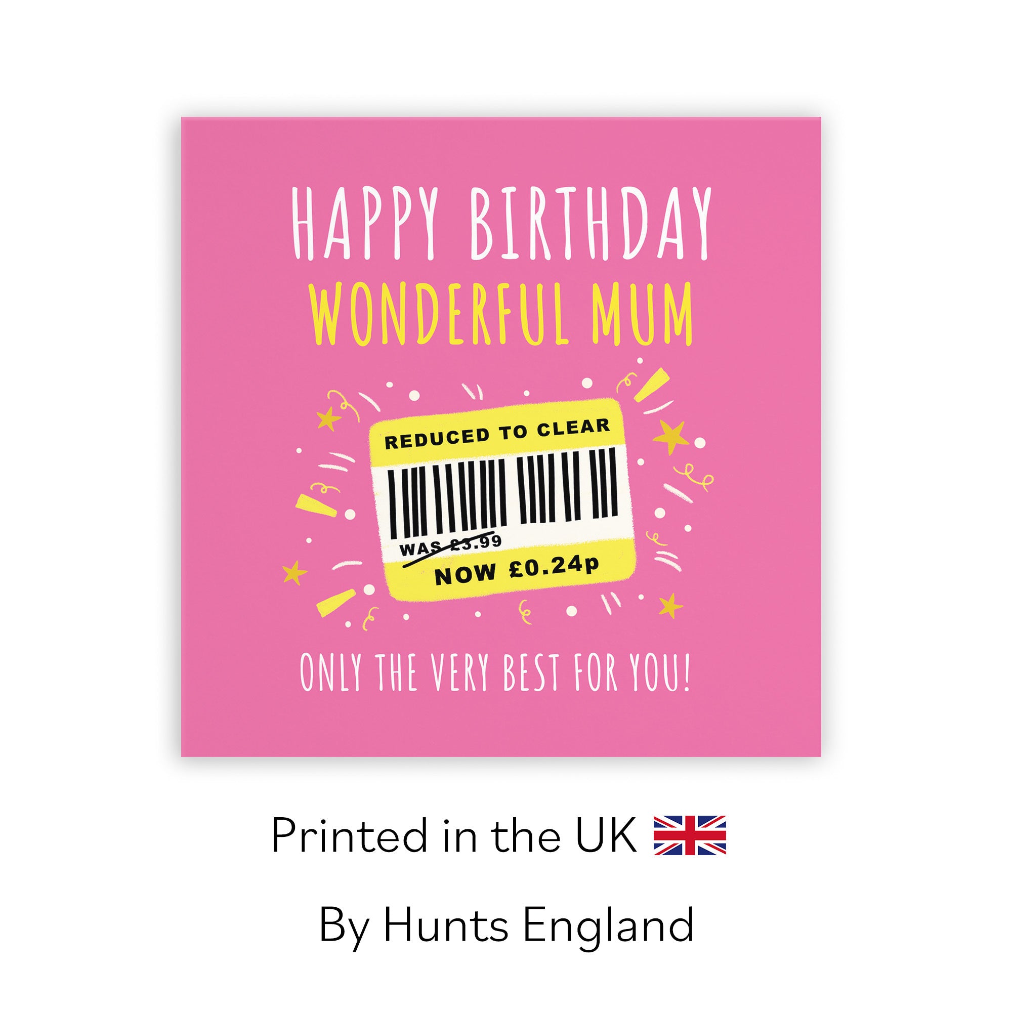Mum Birthday Card Reduced To Clear Moments - Default Title (BS00023)