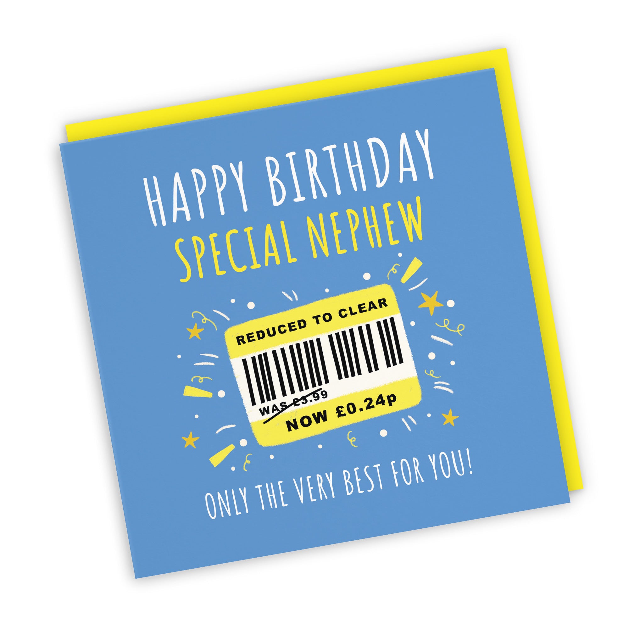 Nephew Birthday Card Reduced To Clear Moments - Default Title (BS00025)