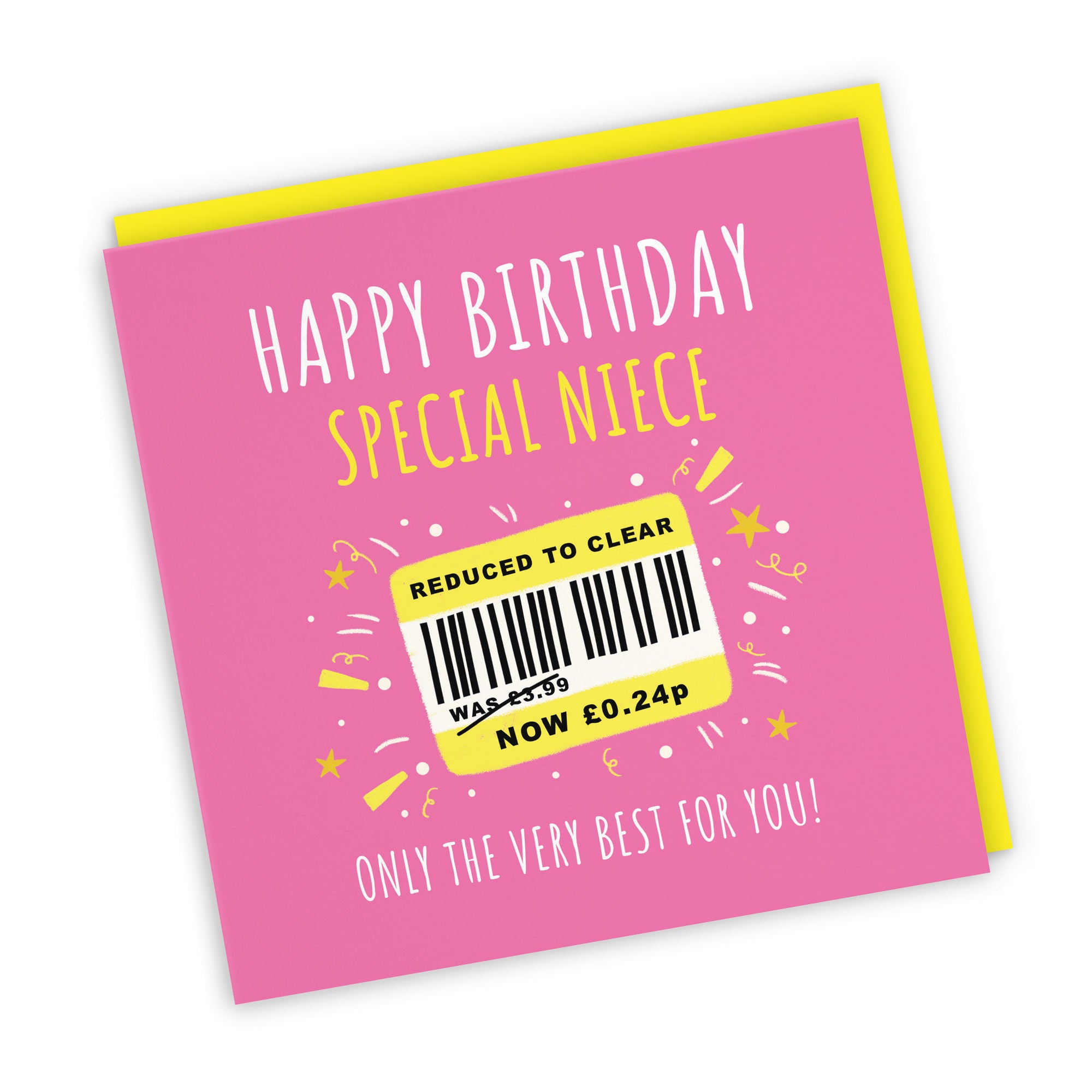Niece Birthday Card Reduced To Clear Moments - Default Title (BS00026)