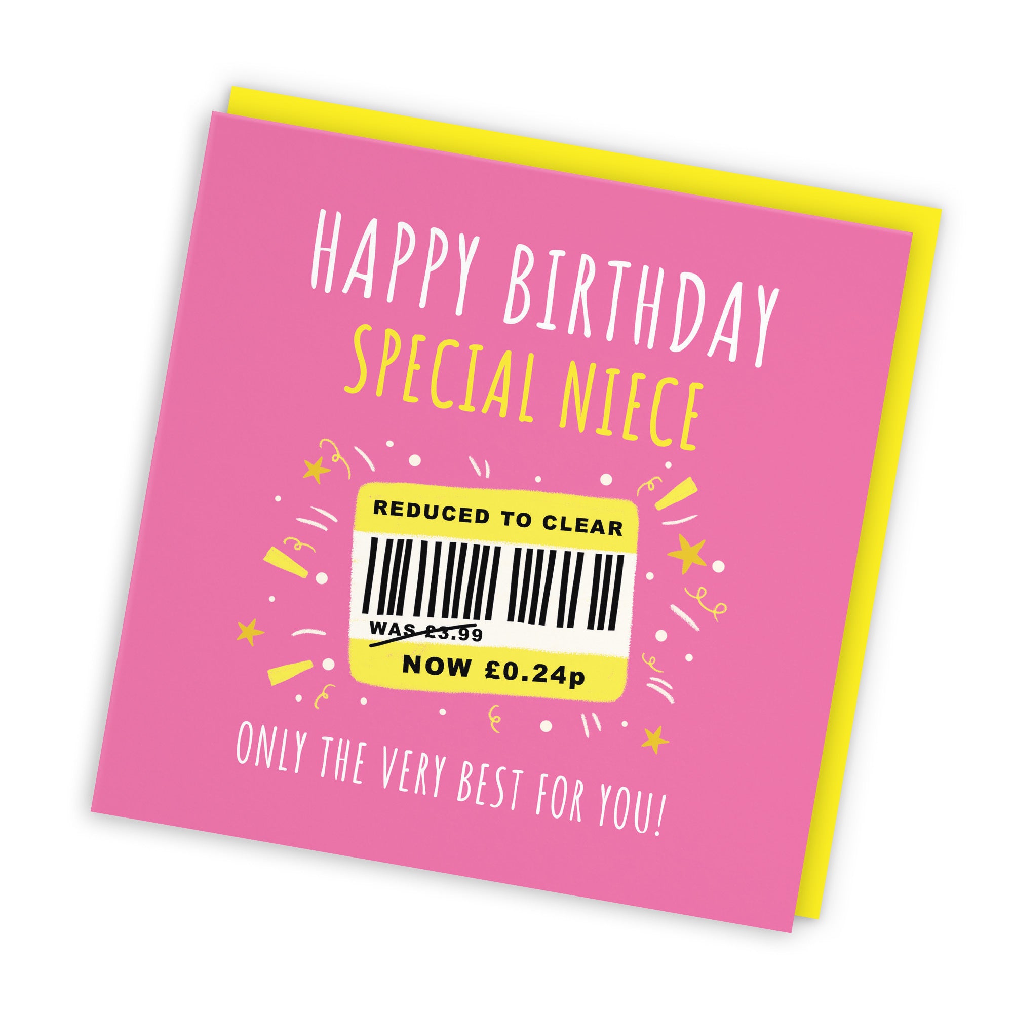 Niece Birthday Card Reduced To Clear Moments - Default Title (BS00026)