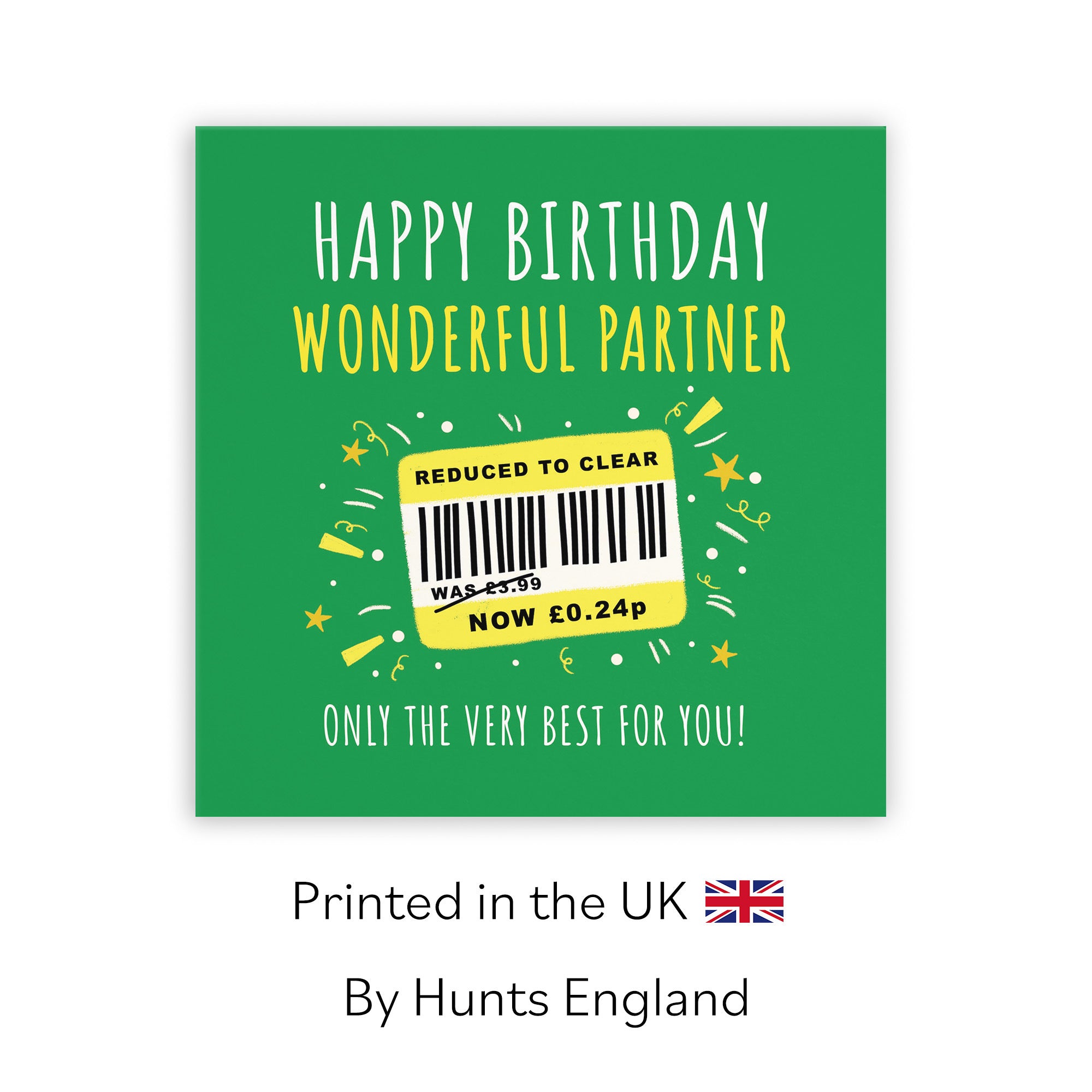 Partner Birthday Card Reduced To Clear Moments - Default Title (BS00027)