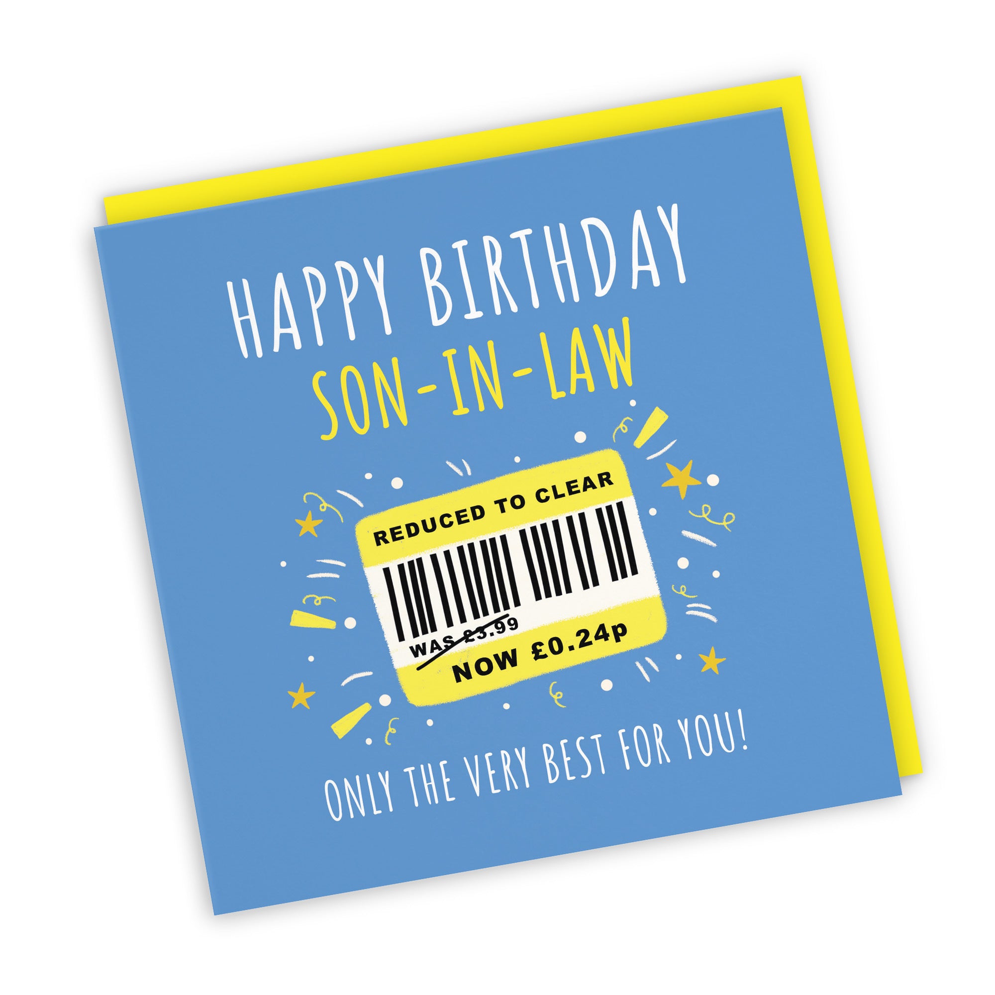Son-in-Law Birthday Card Reduced To Clear Moments - Default Title (BS00031)