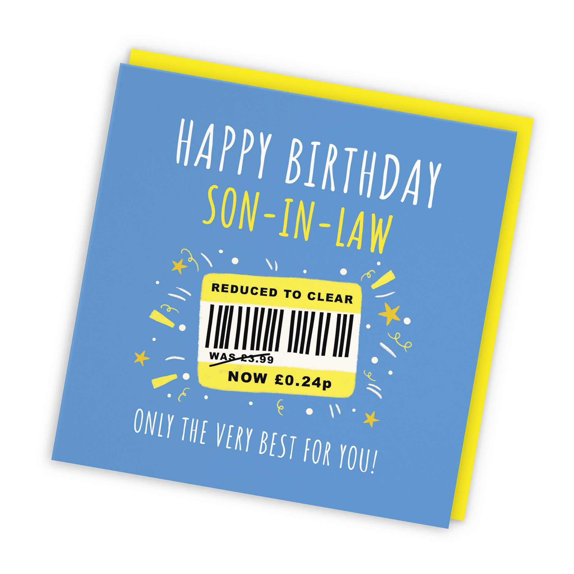 Son-in-Law Birthday Card Reduced To Clear Moments - Default Title (BS00031)