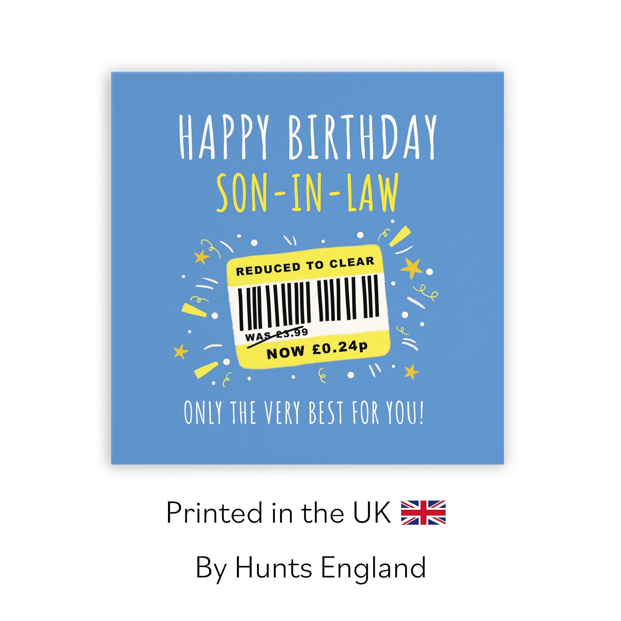 Son-in-Law Birthday Card Reduced To Clear Moments - Default Title (BS00031)