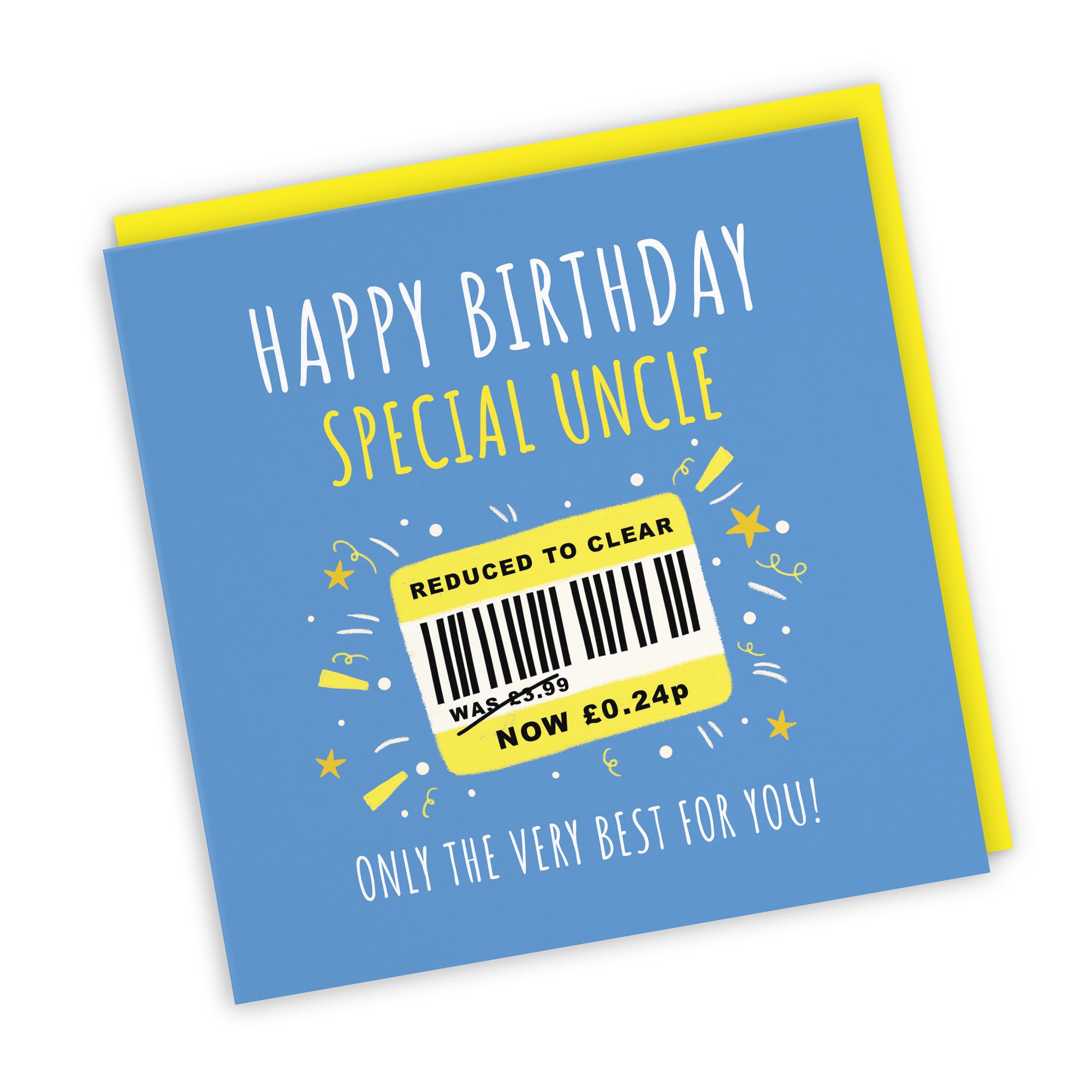 Uncle Birthday Card Reduced To Clear Moments - Default Title (BS00035)