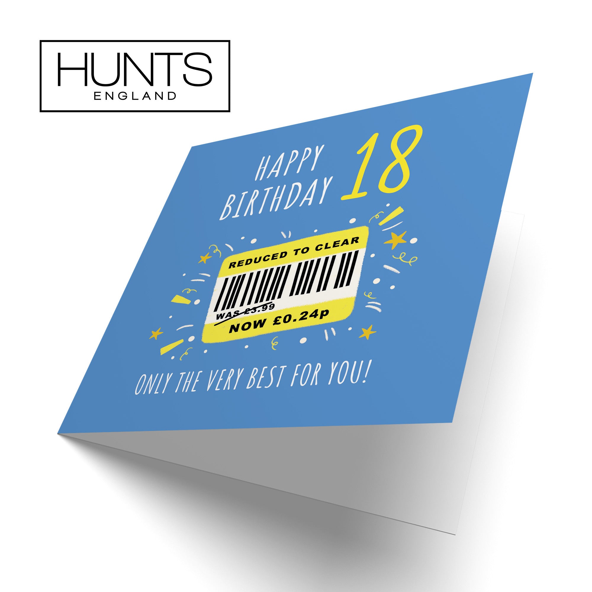 Men's 18th Birthday Card Reduced To Clear Moments - Default Title (BS00039)