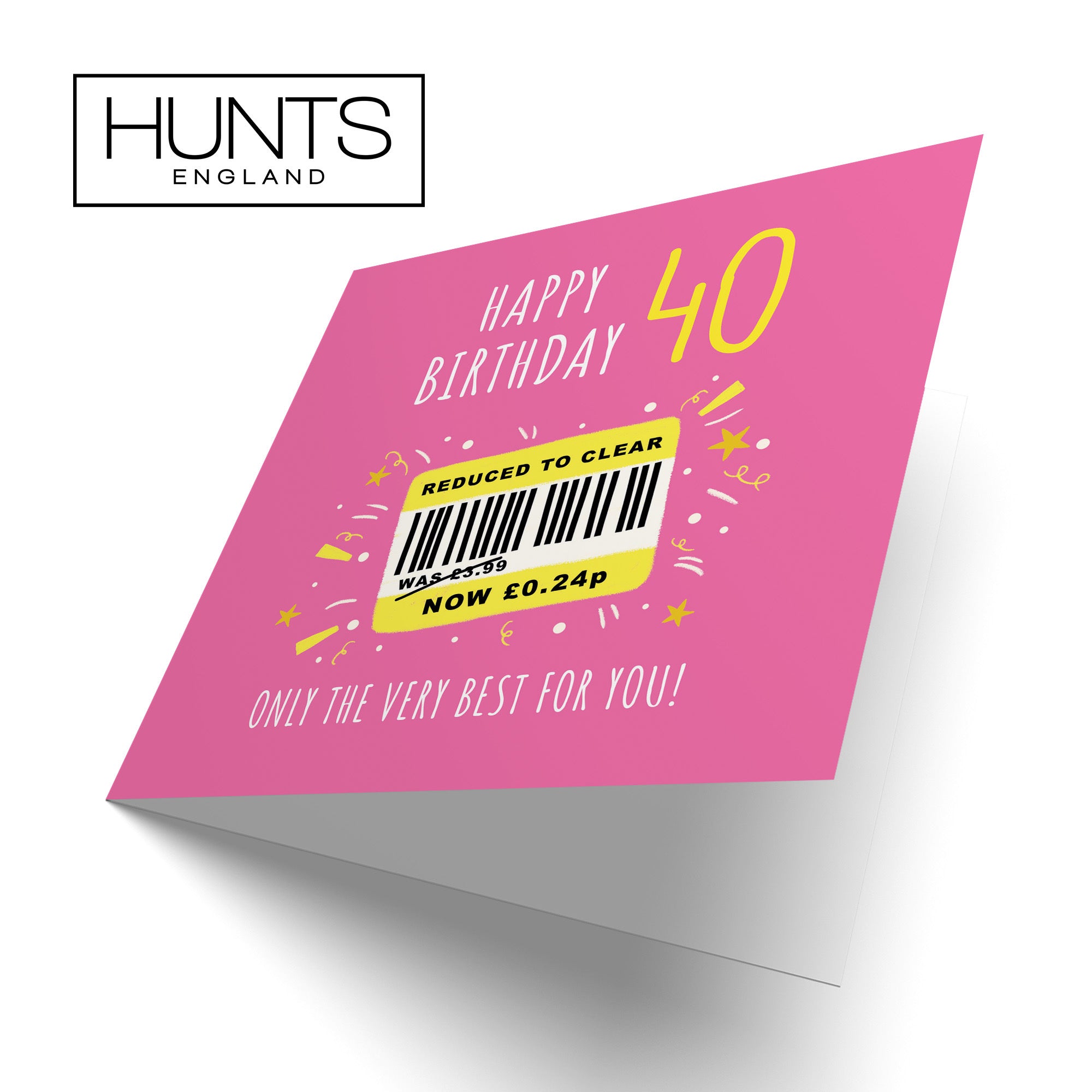 Women's 40th Birthday Card Reduced To Clear Moments - Default Title (BS00056)