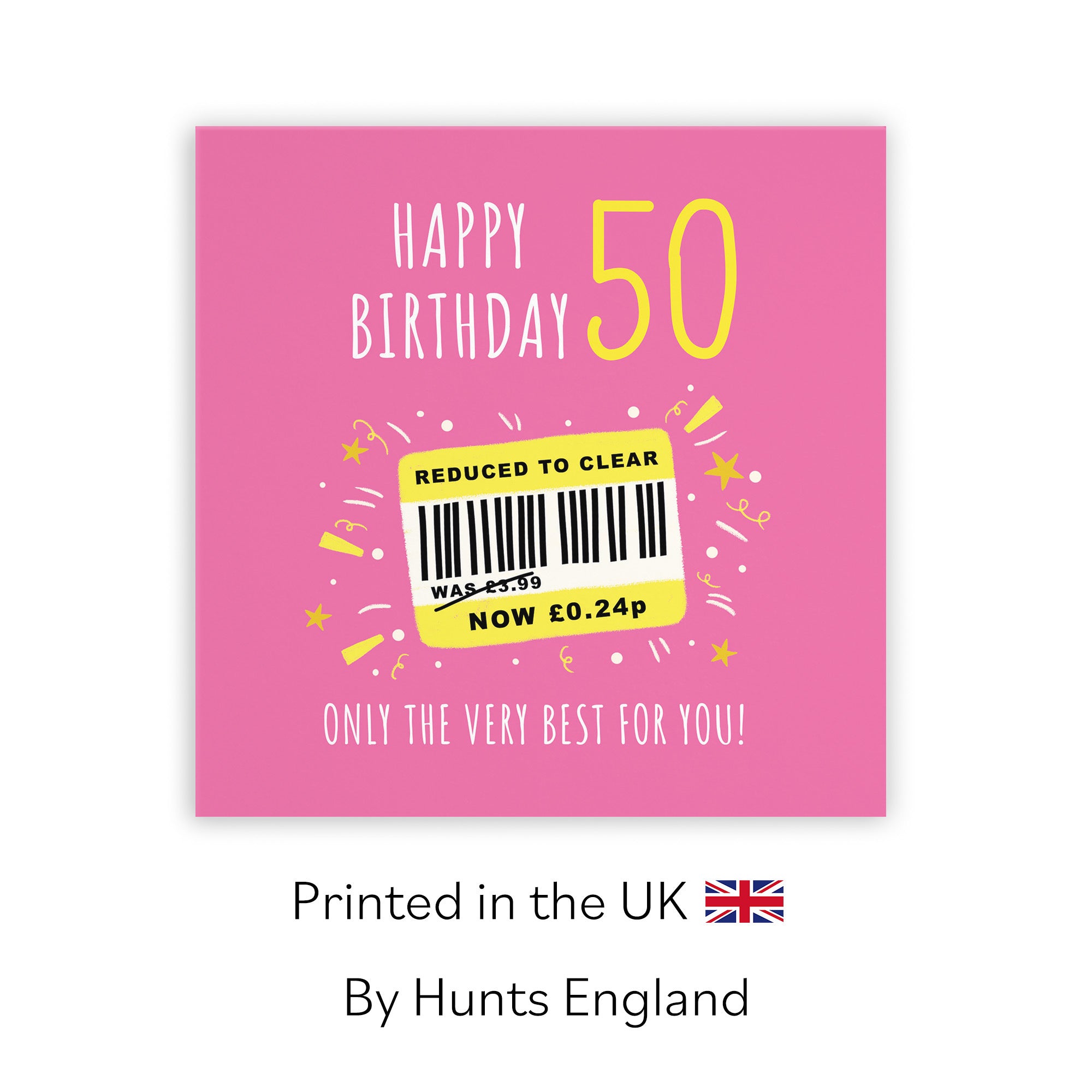 Women's 50th Birthday Card Reduced To Clear Moments - Default Title (BS00057)