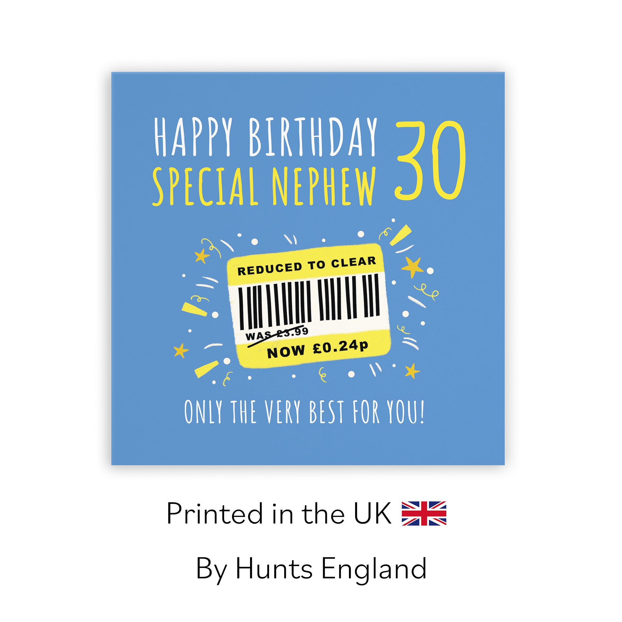 30th Nephew Birthday Card Reduced To Clear Moments - Default Title (BS00129)