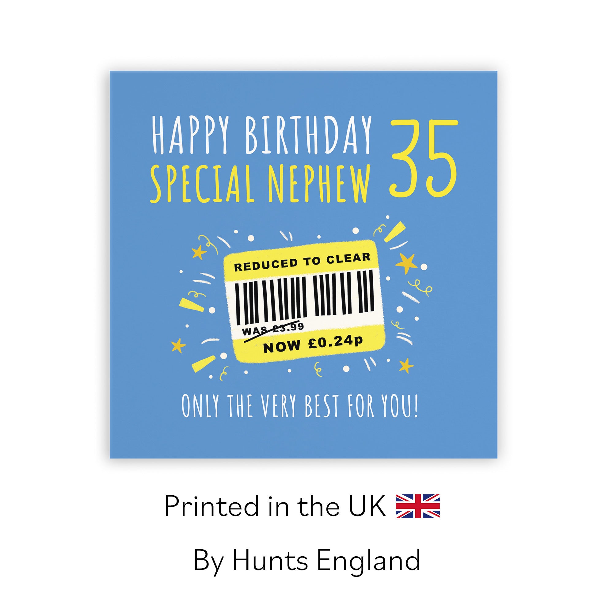 35th Nephew Birthday Card Reduced To Clear Moments - Default Title (BS00130)