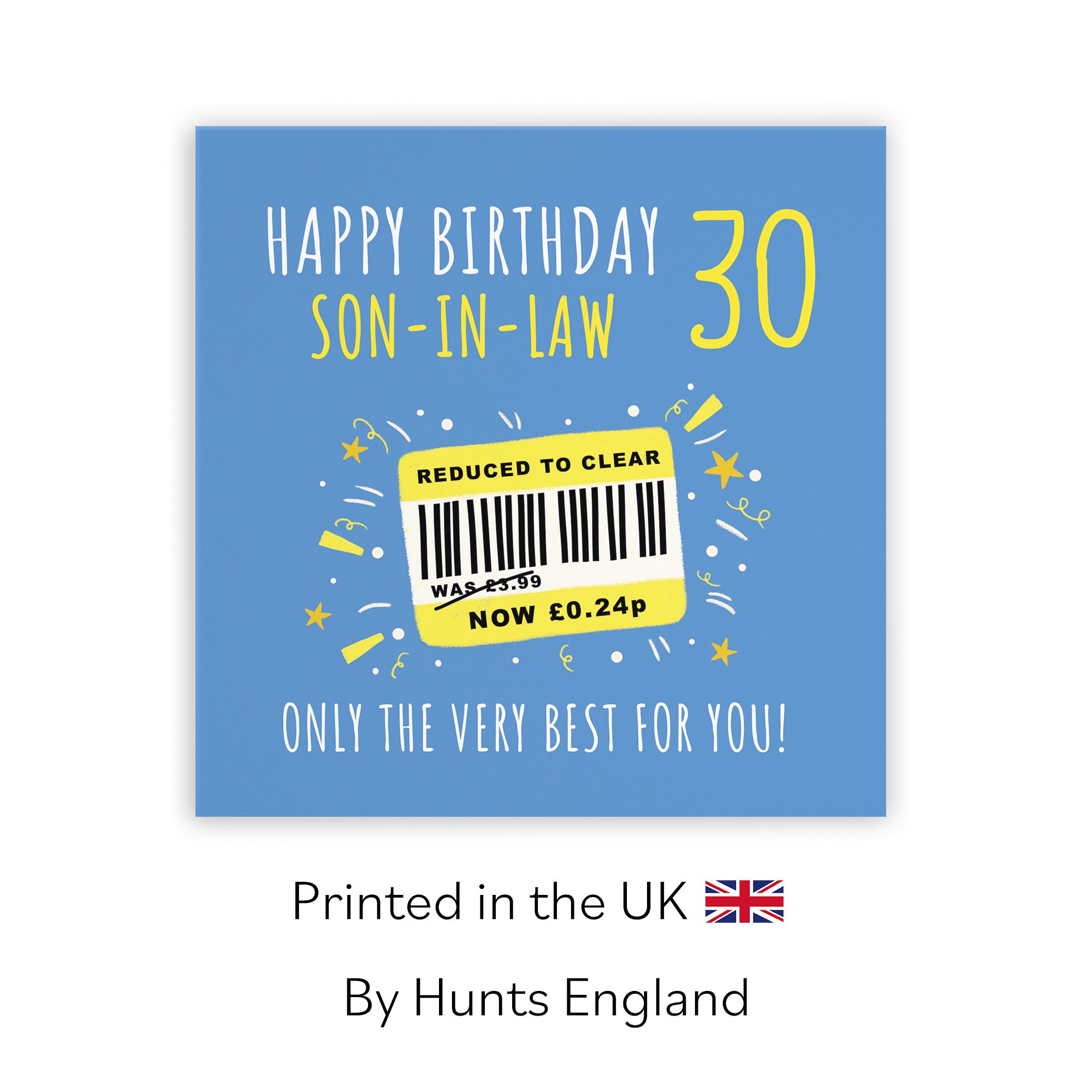 30th Son-in-Law Birthday Card Reduced To Clear Moments - Default Title (BS00146)