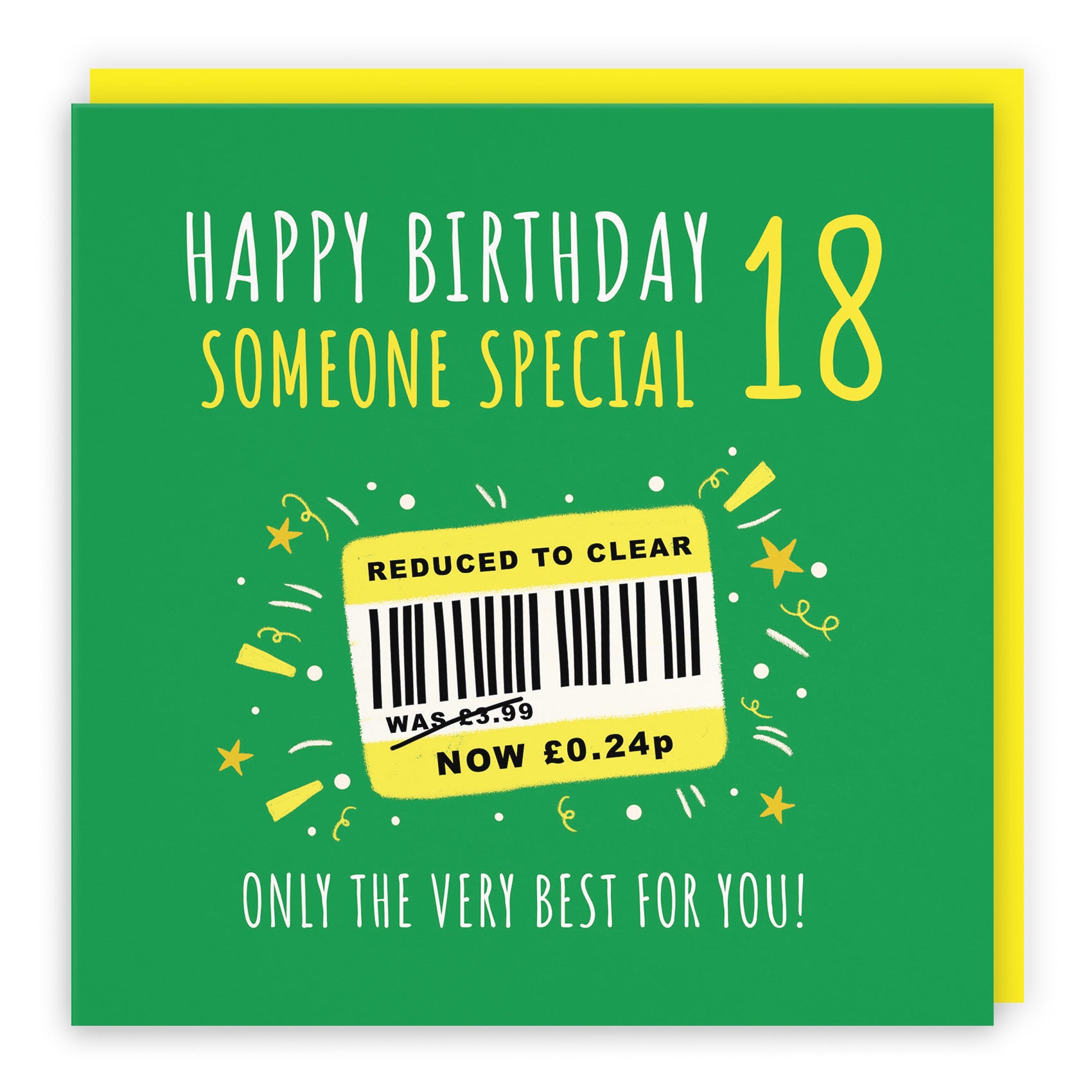 18th Someone Special Birthday Card Reduced To Clear Moments - Default Title (BS00151)