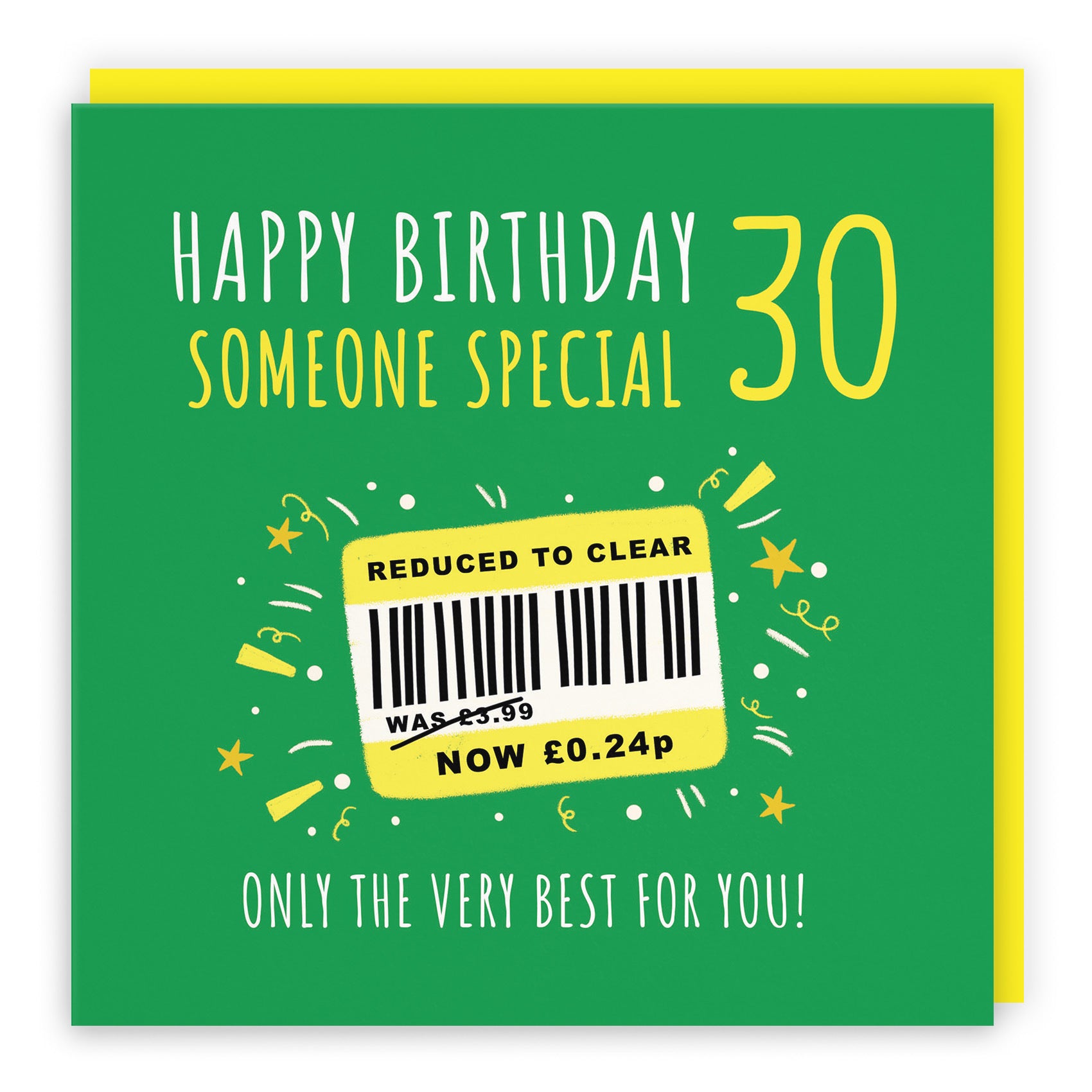 30th Someone Special Birthday Card Reduced To Clear Moments - Default Title (BS00153)