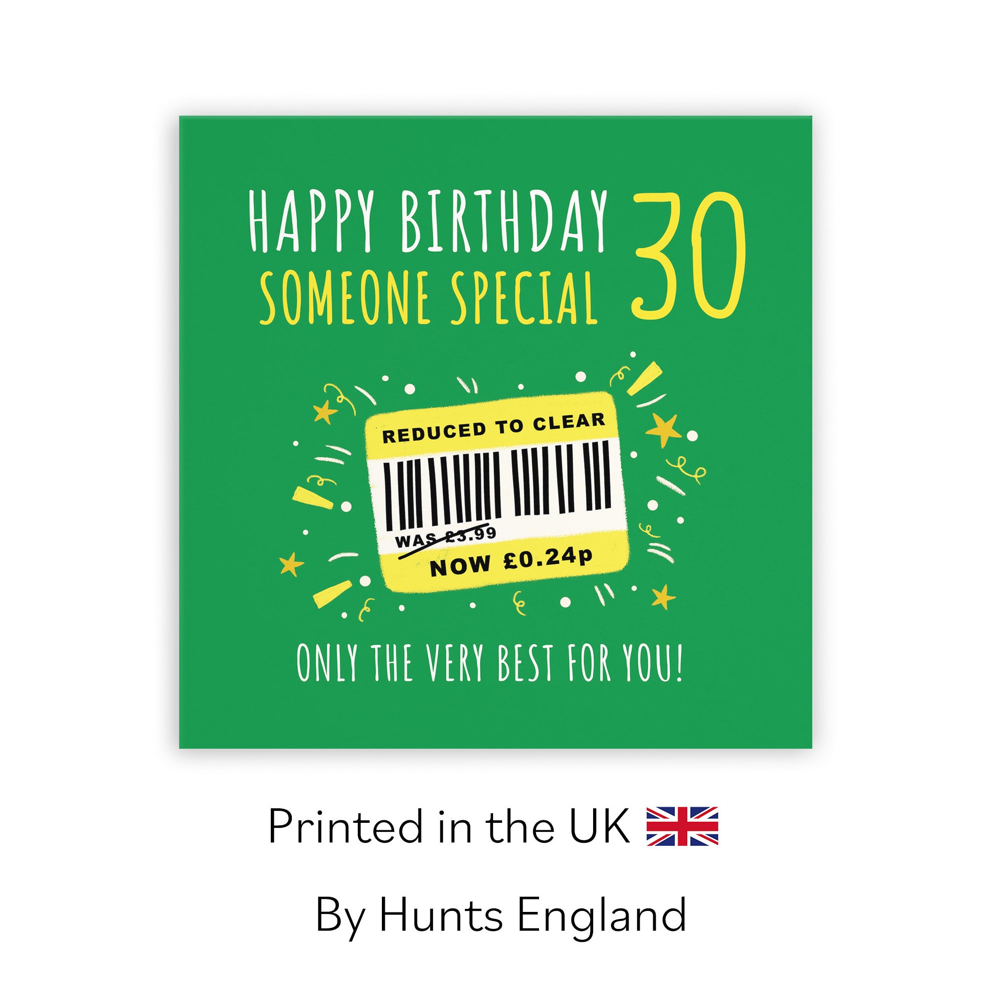 30th Someone Special Birthday Card Reduced To Clear Moments - Default Title (BS00153)